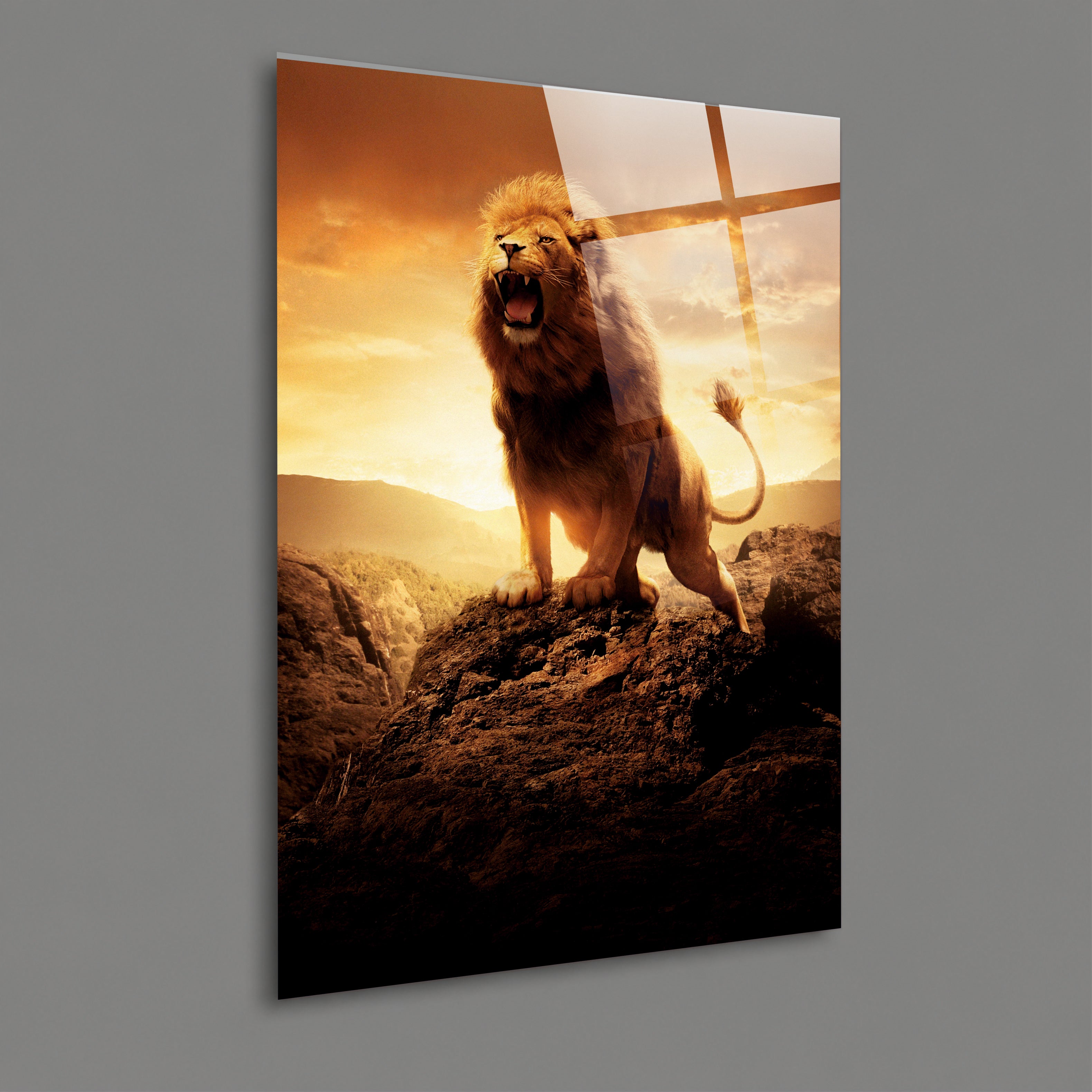 ASLAN-12 Kükreyen Aslan Güç ve Hakimiyetin Simgesi