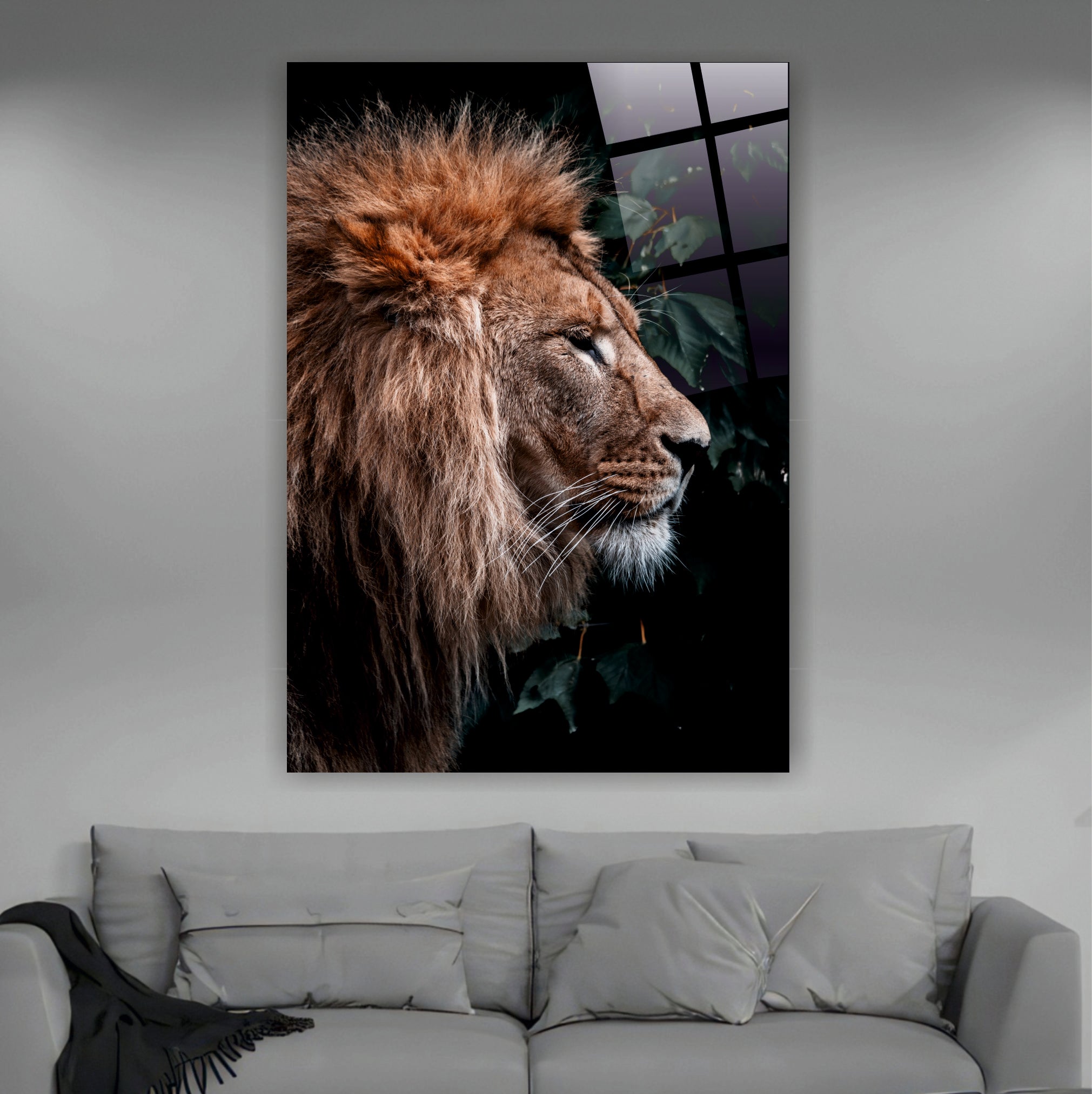 ASLAN-61 Aslan Yan Profil Doğa Temalı