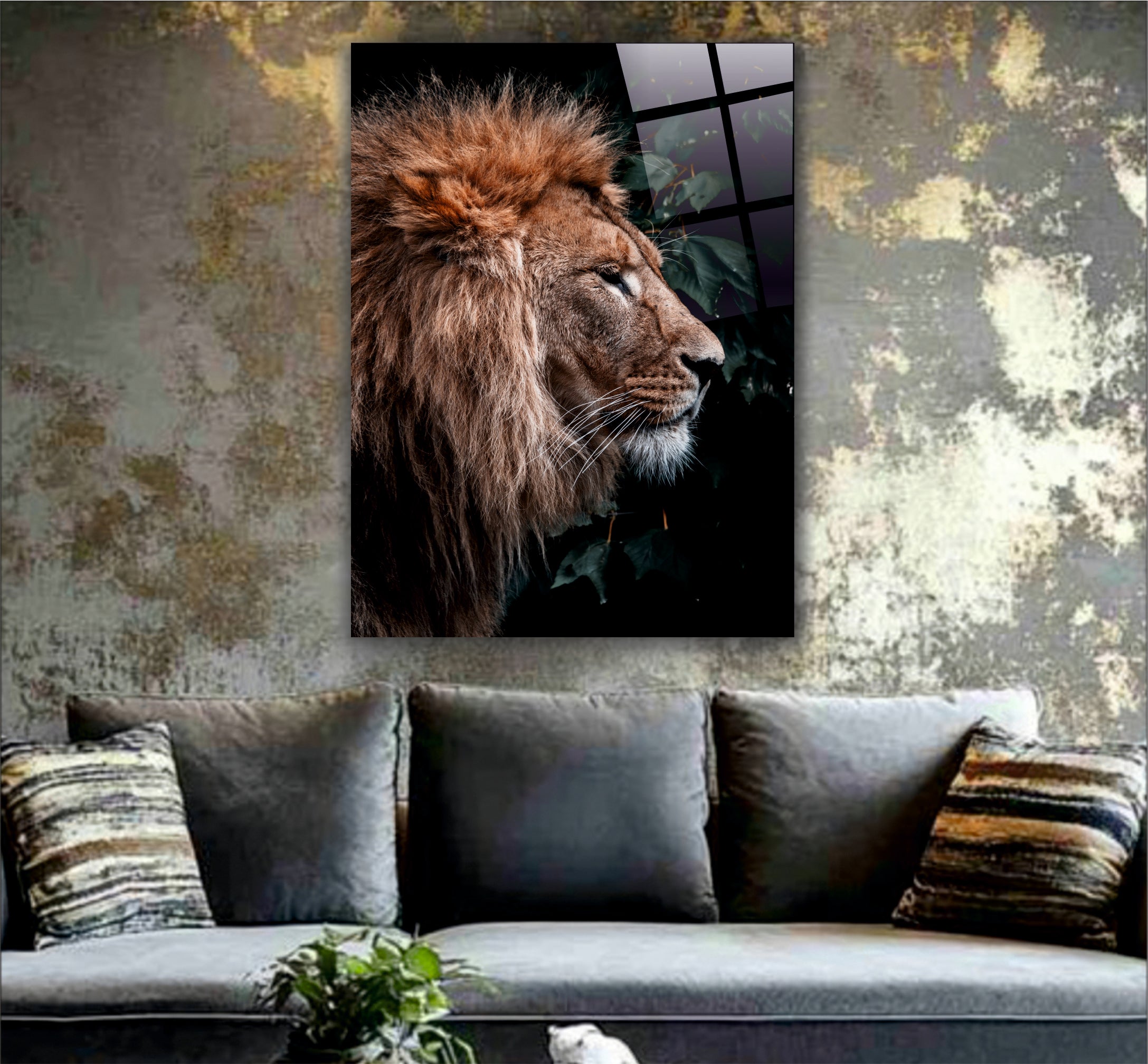 ASLAN-61 Aslan Yan Profil Doğa Temalı