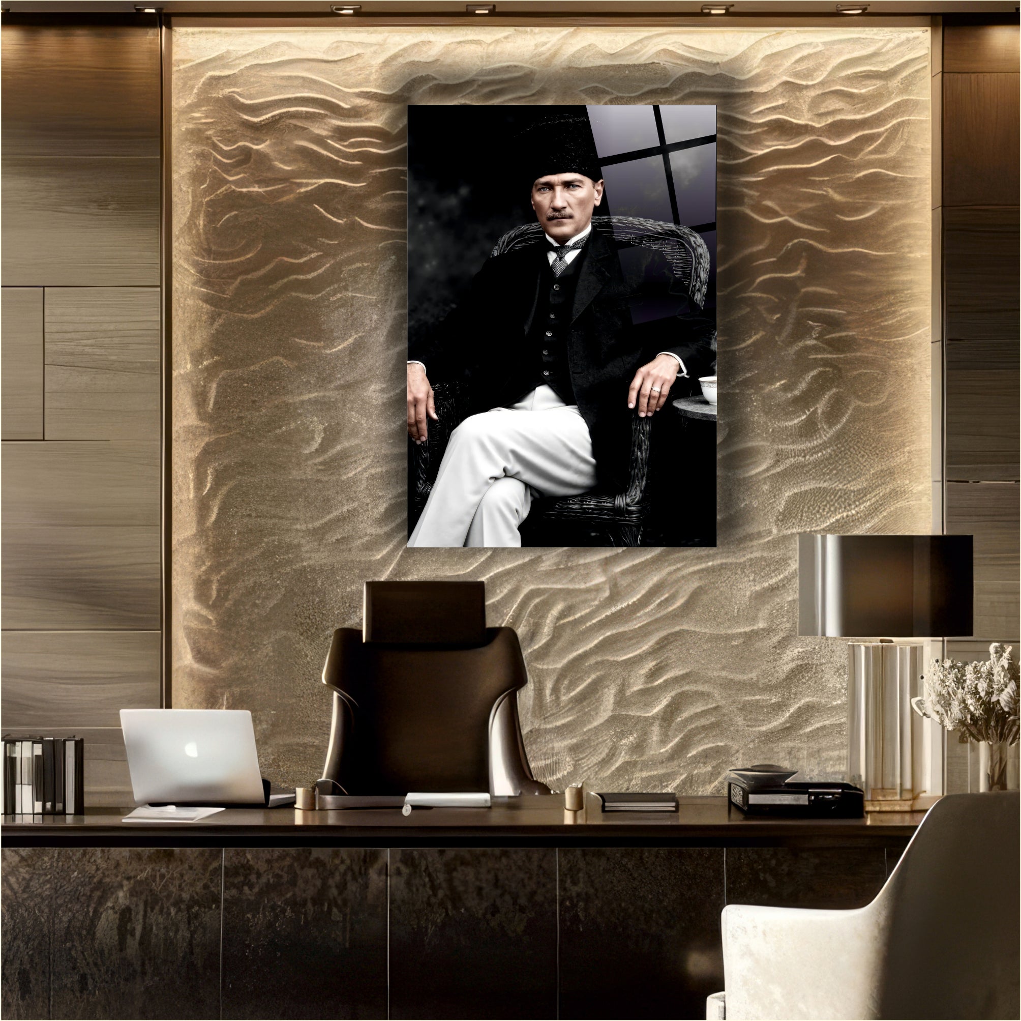 Atatürk Cam Tablo