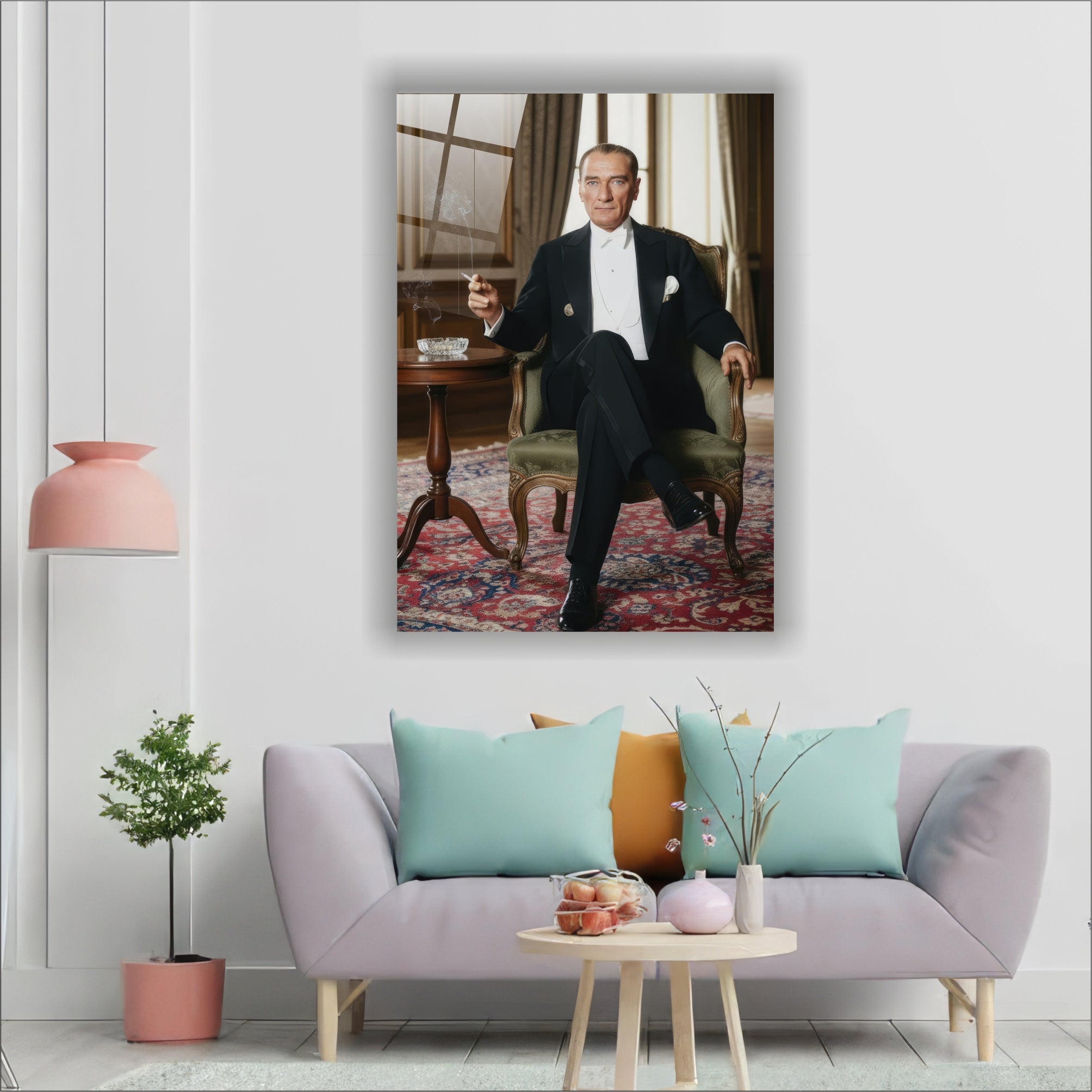 Atatürk Cam Tablo