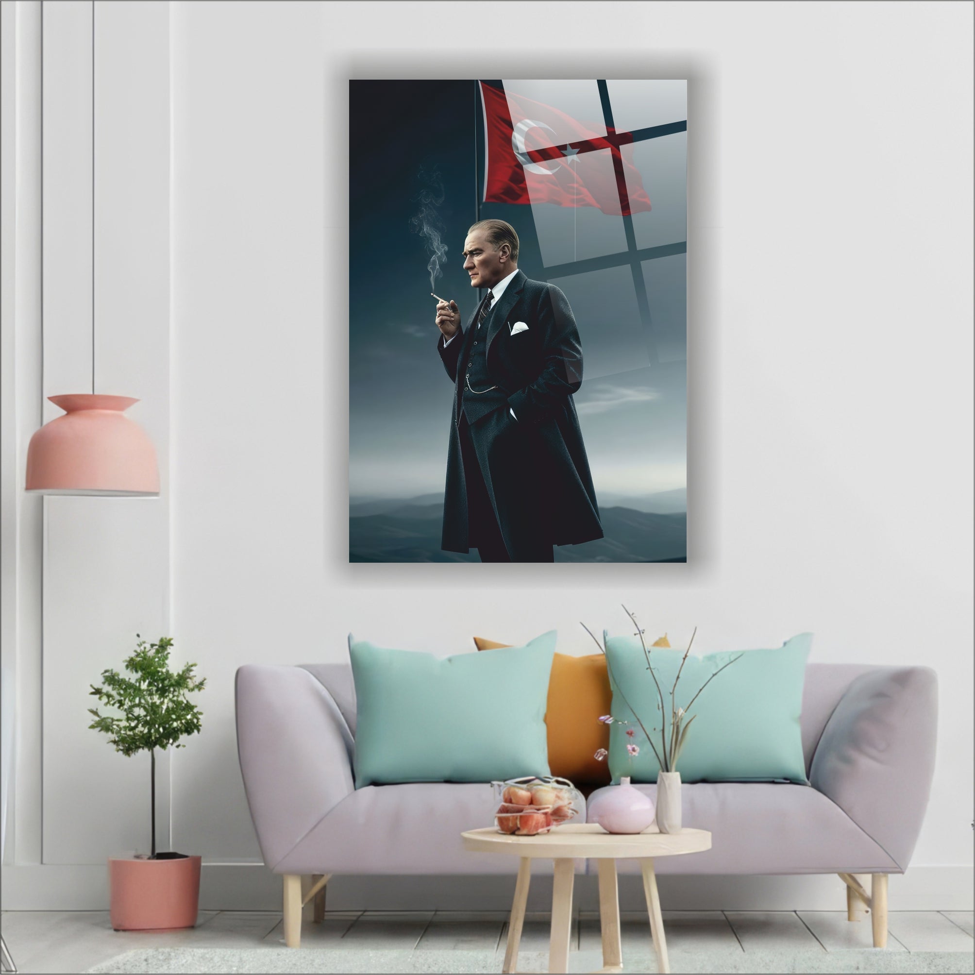 Atatürk Cam Tablo
