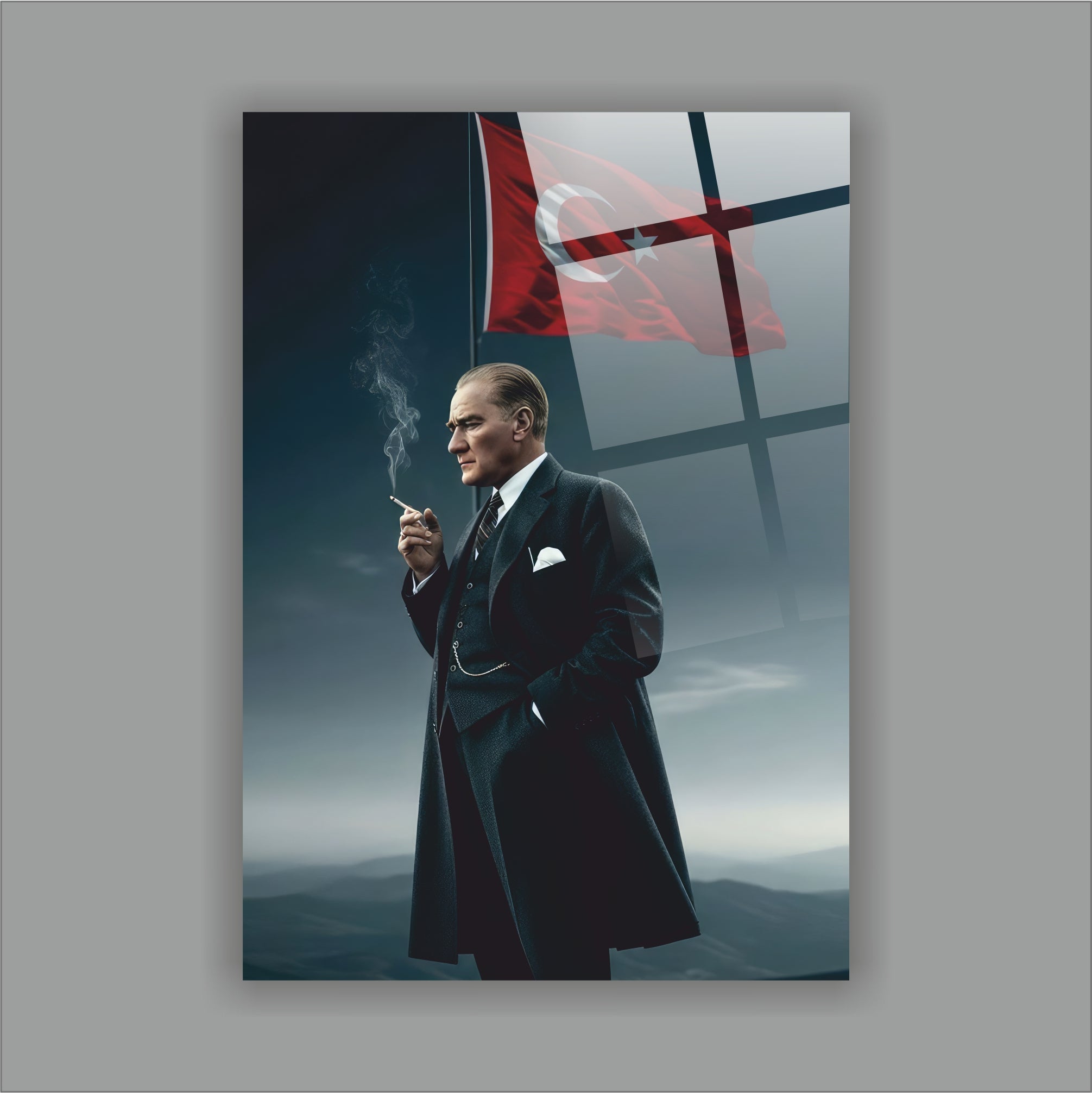 Atatürk Cam Tablo