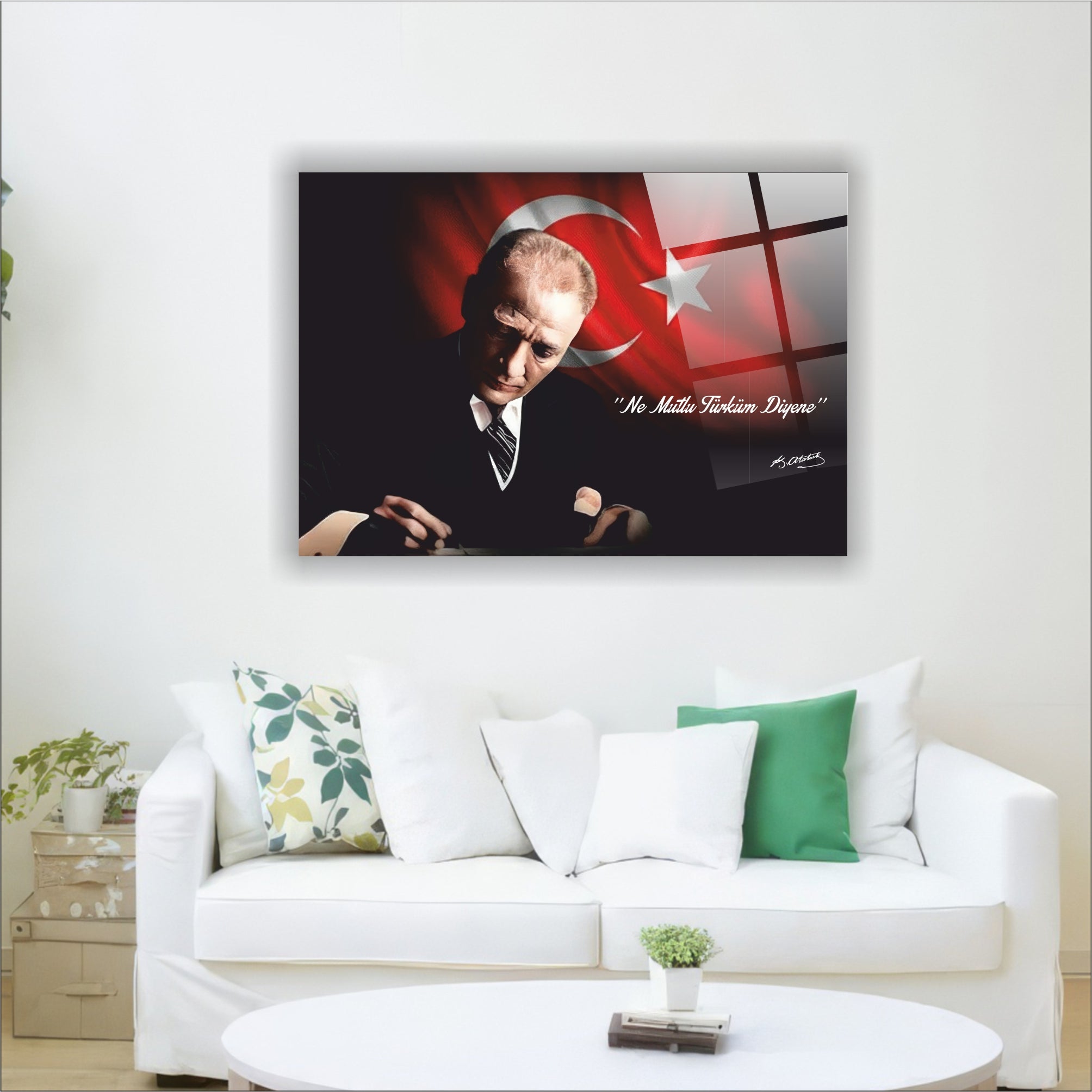 Atatürk Cam Tablo