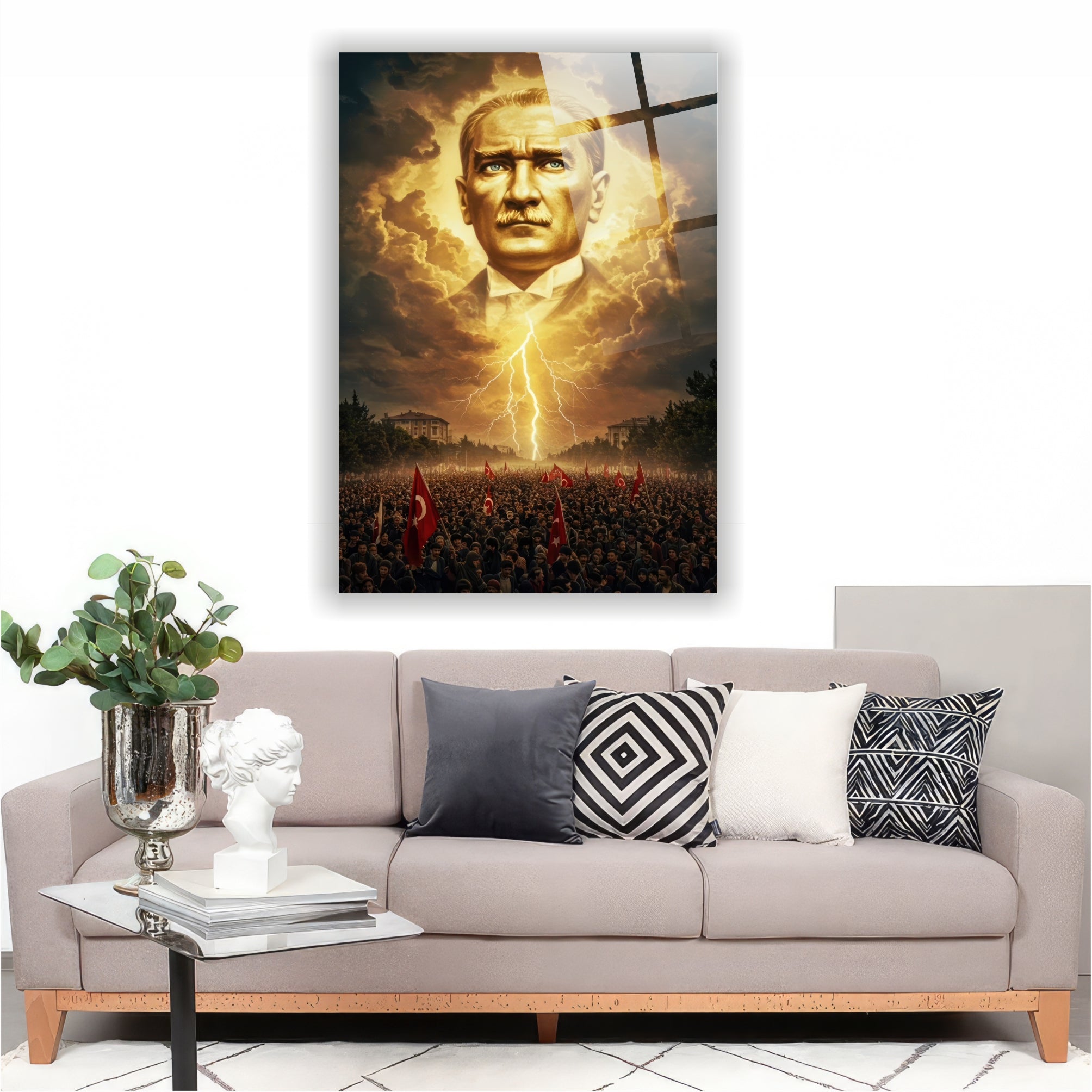 Atatürk Cam Tablo
