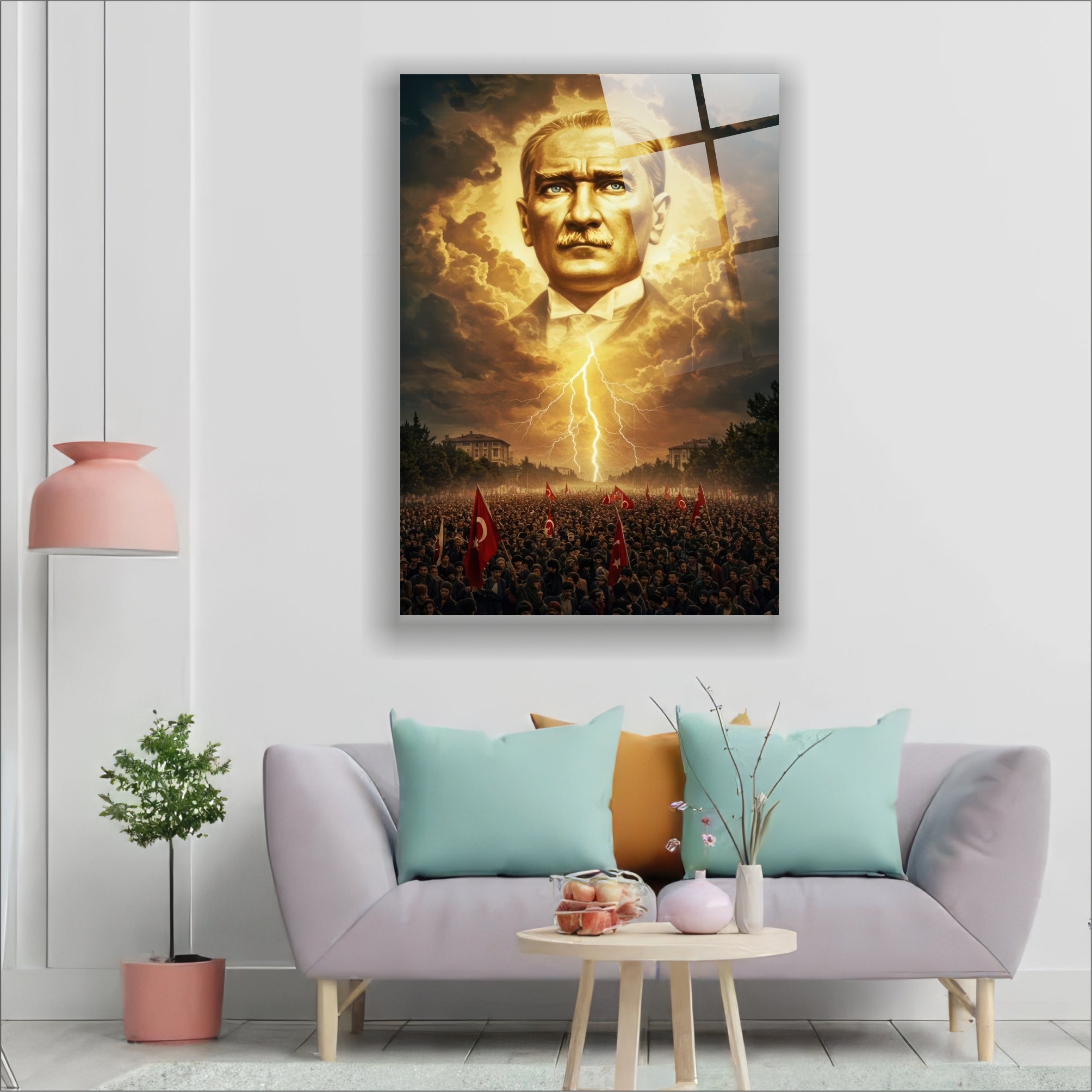 Atatürk Cam Tablo