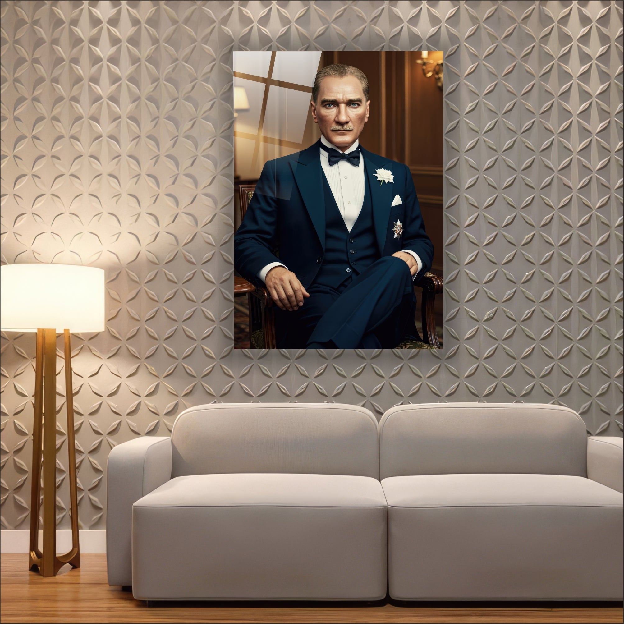 Atatürk Cam Tablo