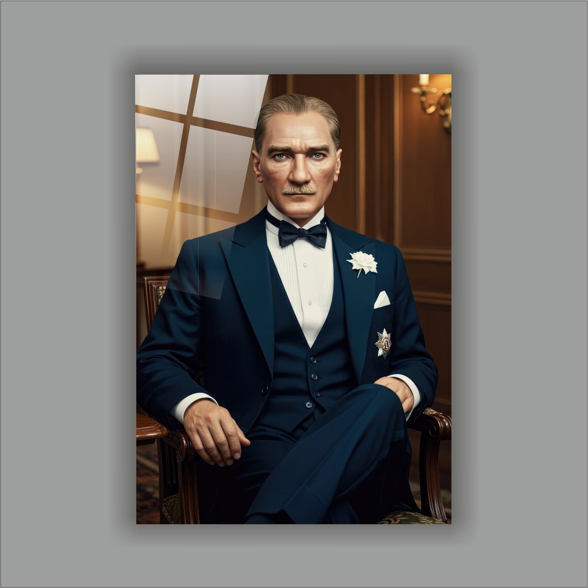 Atatürk Cam Tablo