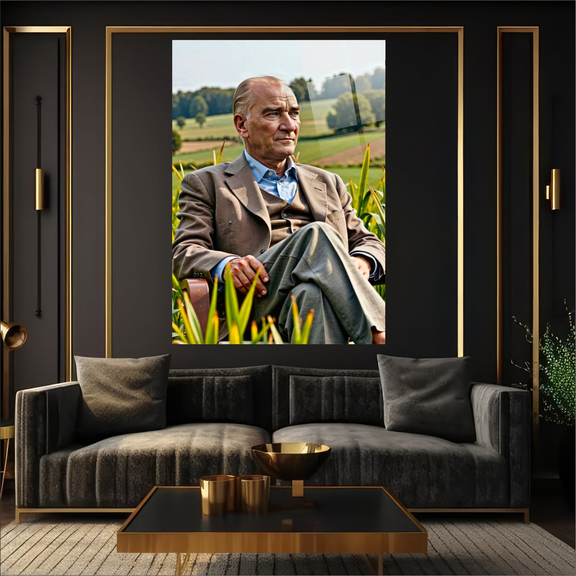 Atatürk Cam Tablo