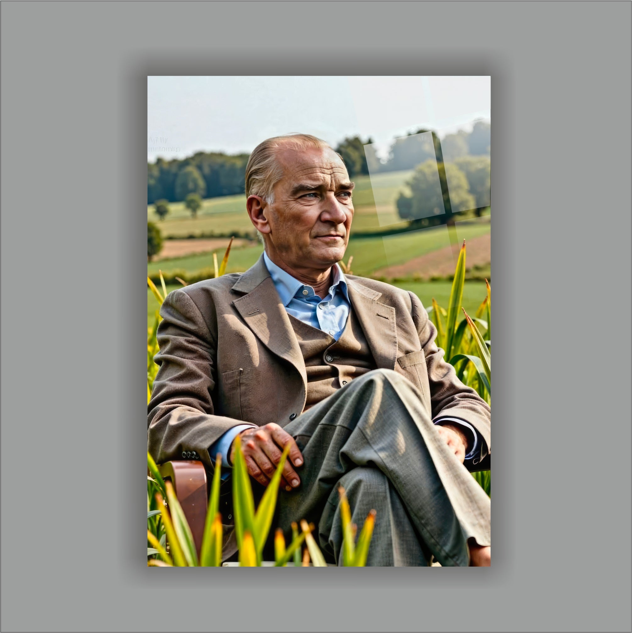 Atatürk Cam Tablo