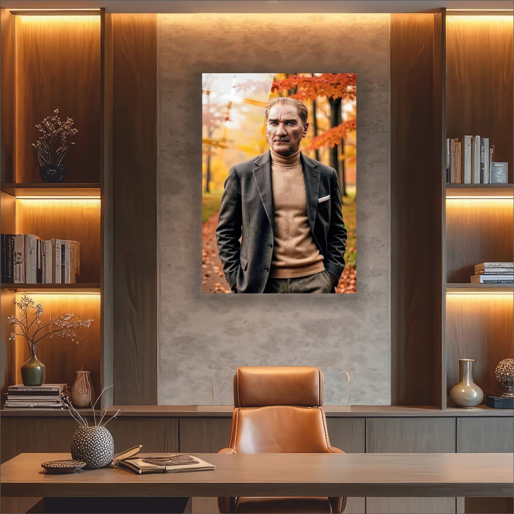Atatürk Cam Tablo