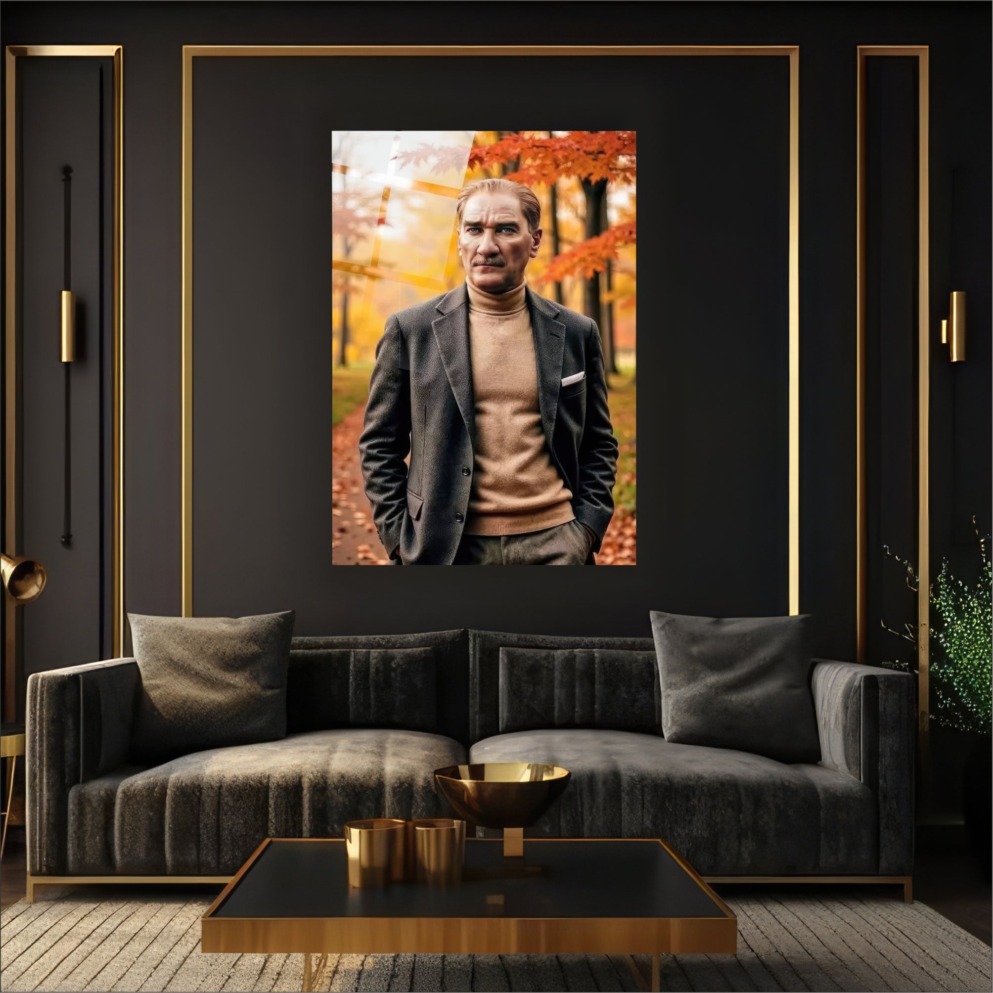 Atatürk Cam Tablo