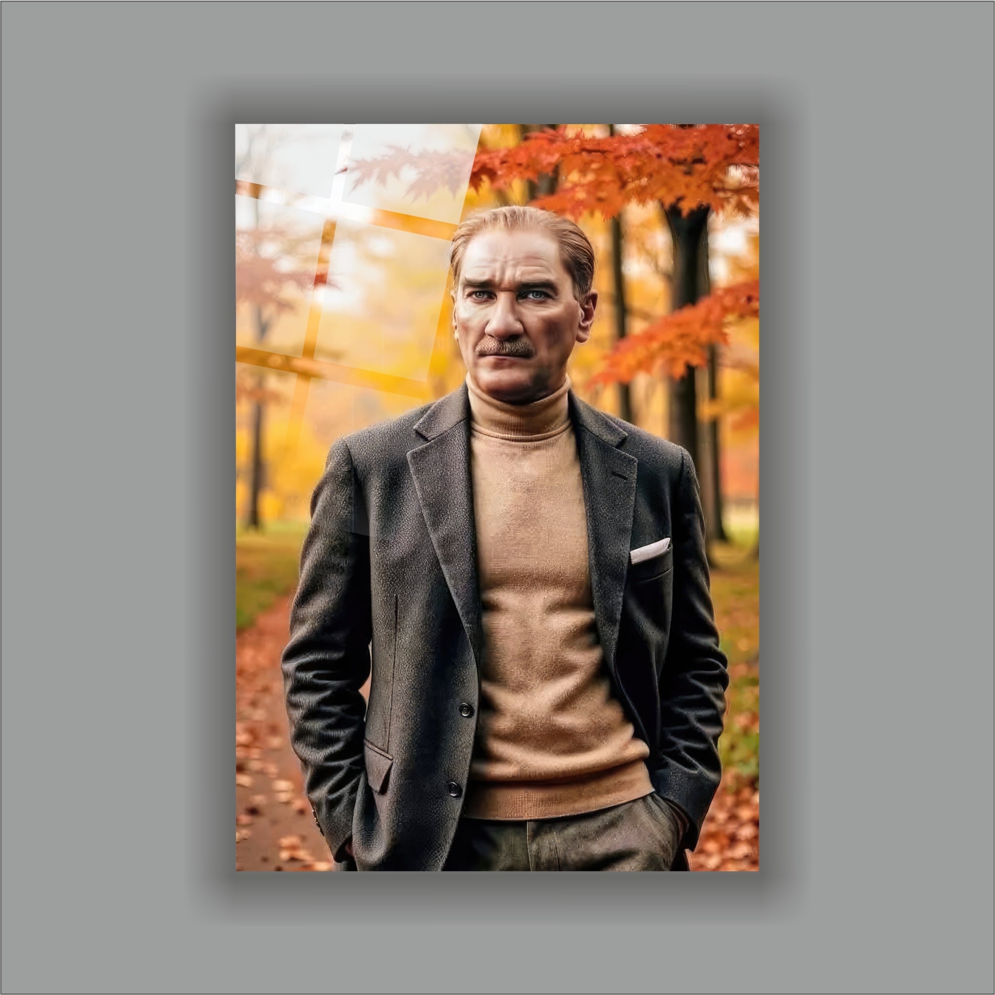 Atatürk Cam Tablo
