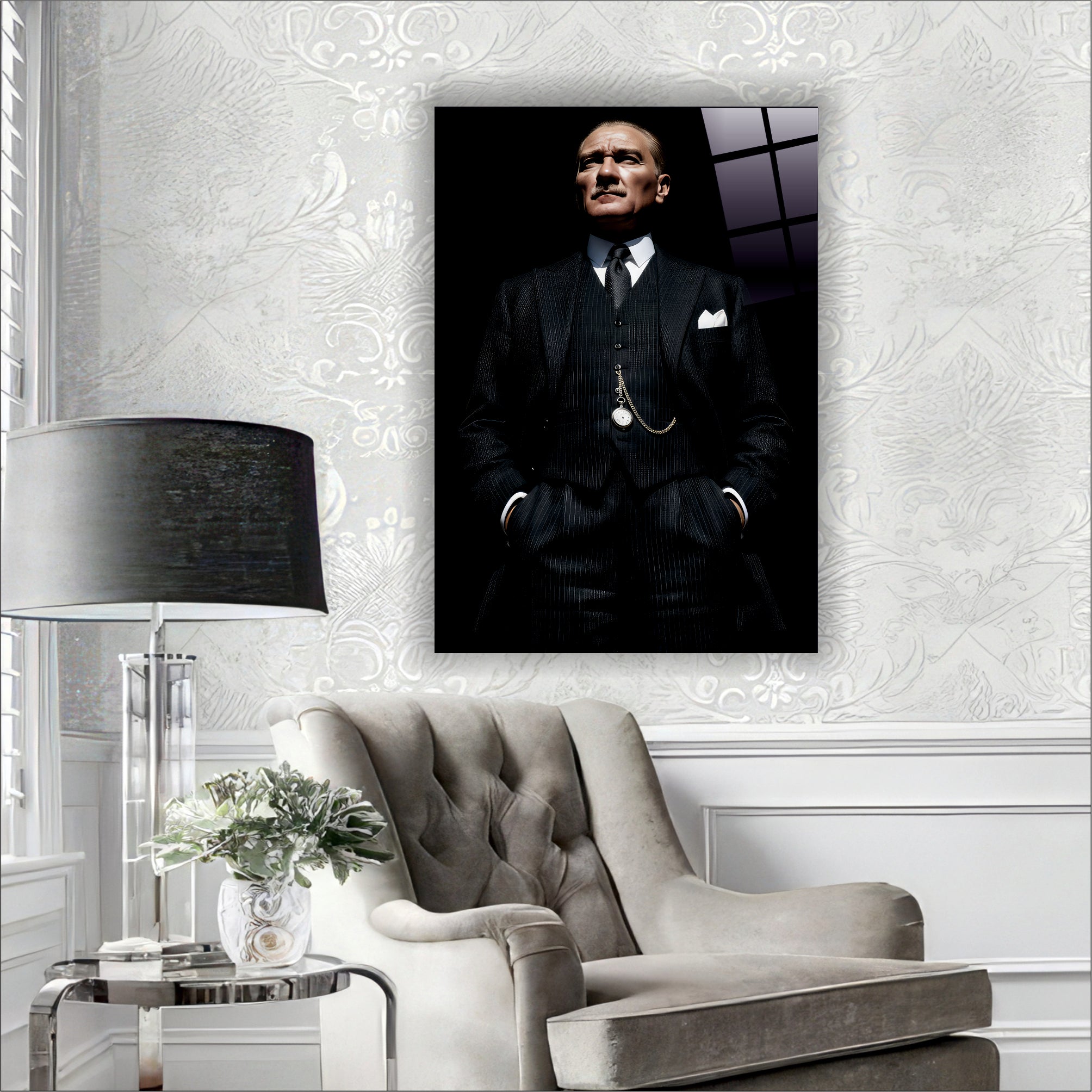 Atatürk Cam Tablo