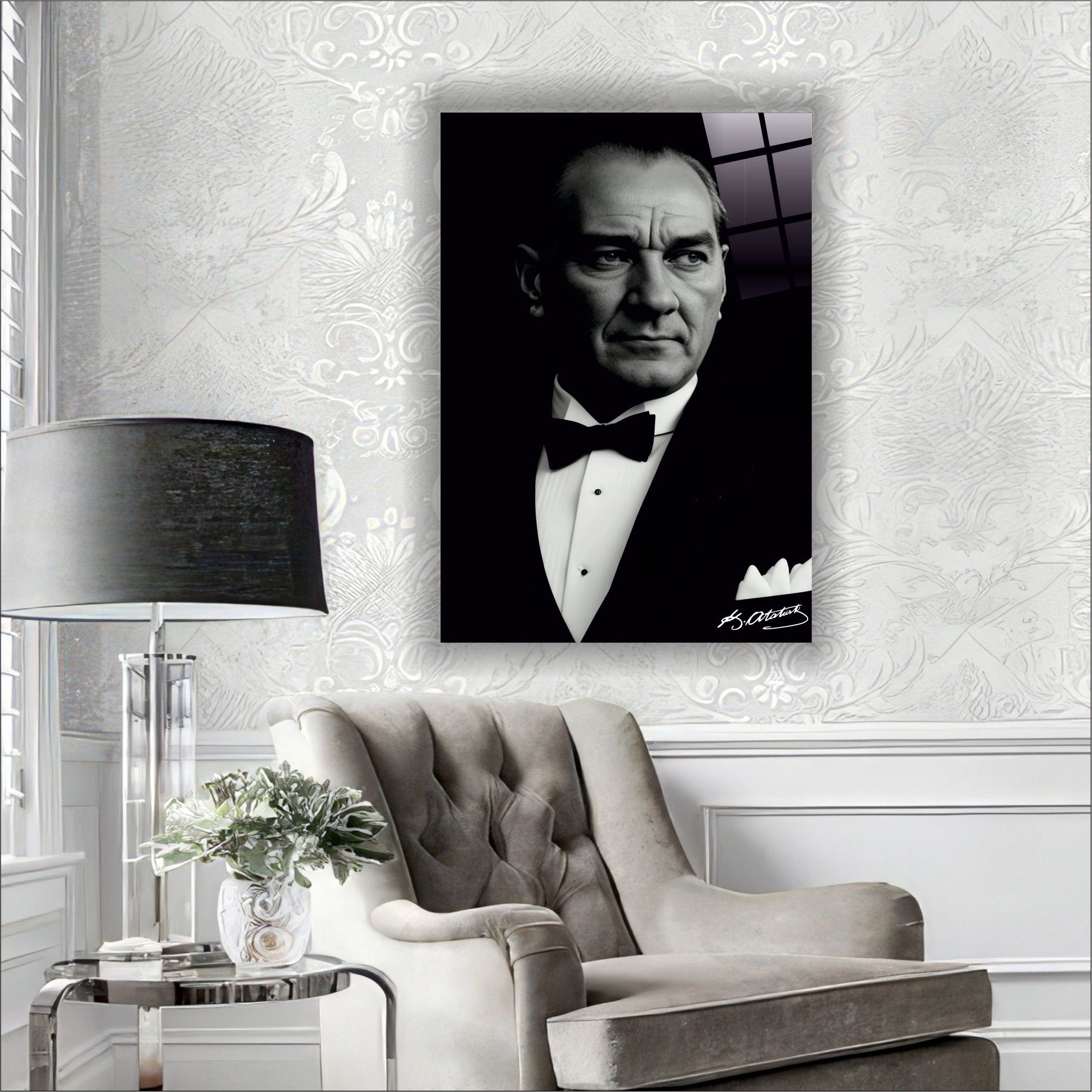 Atatürk Cam Tablo