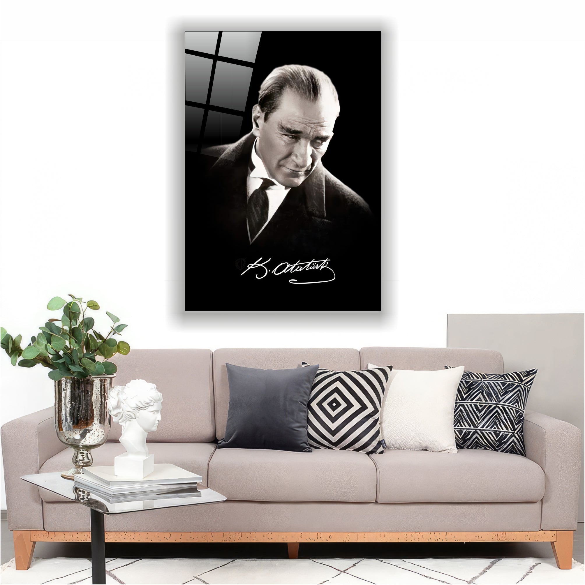 Atatürk Cam Tablo