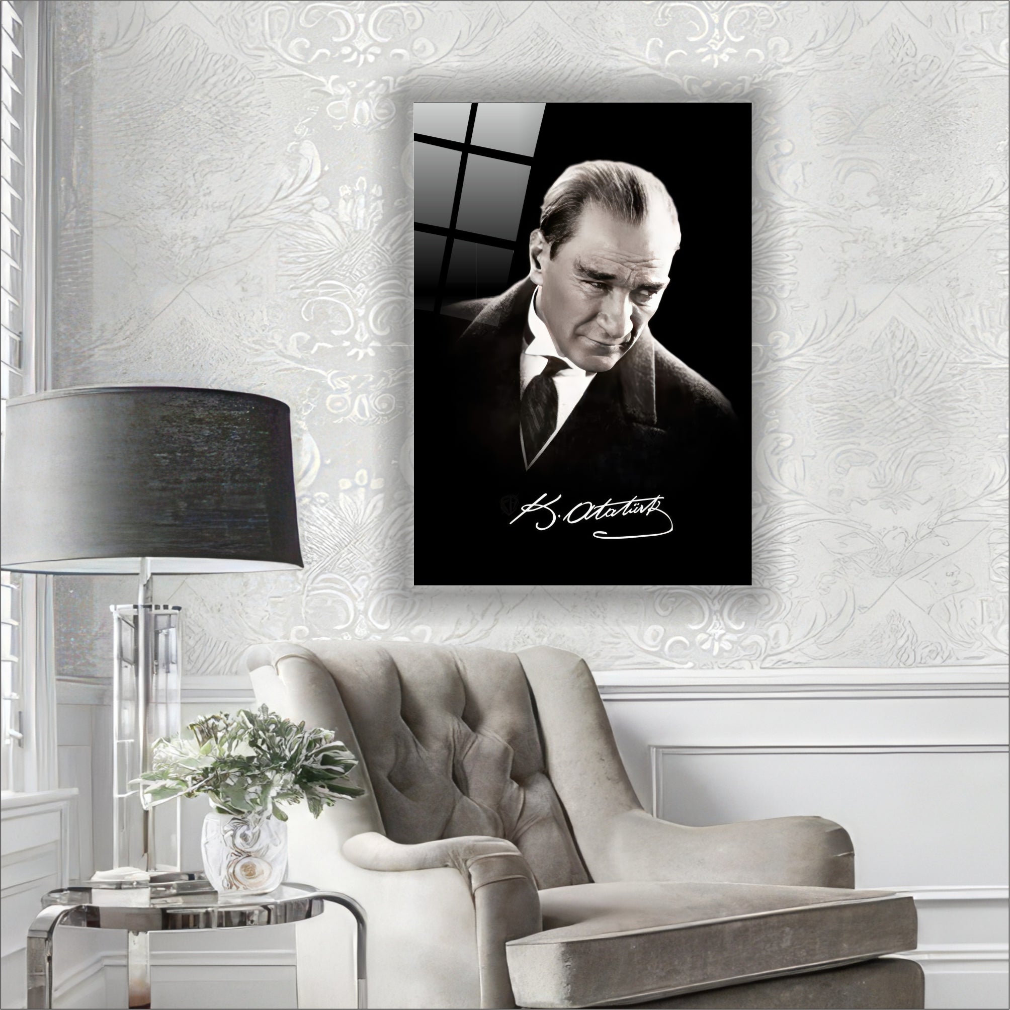 Atatürk Cam Tablo