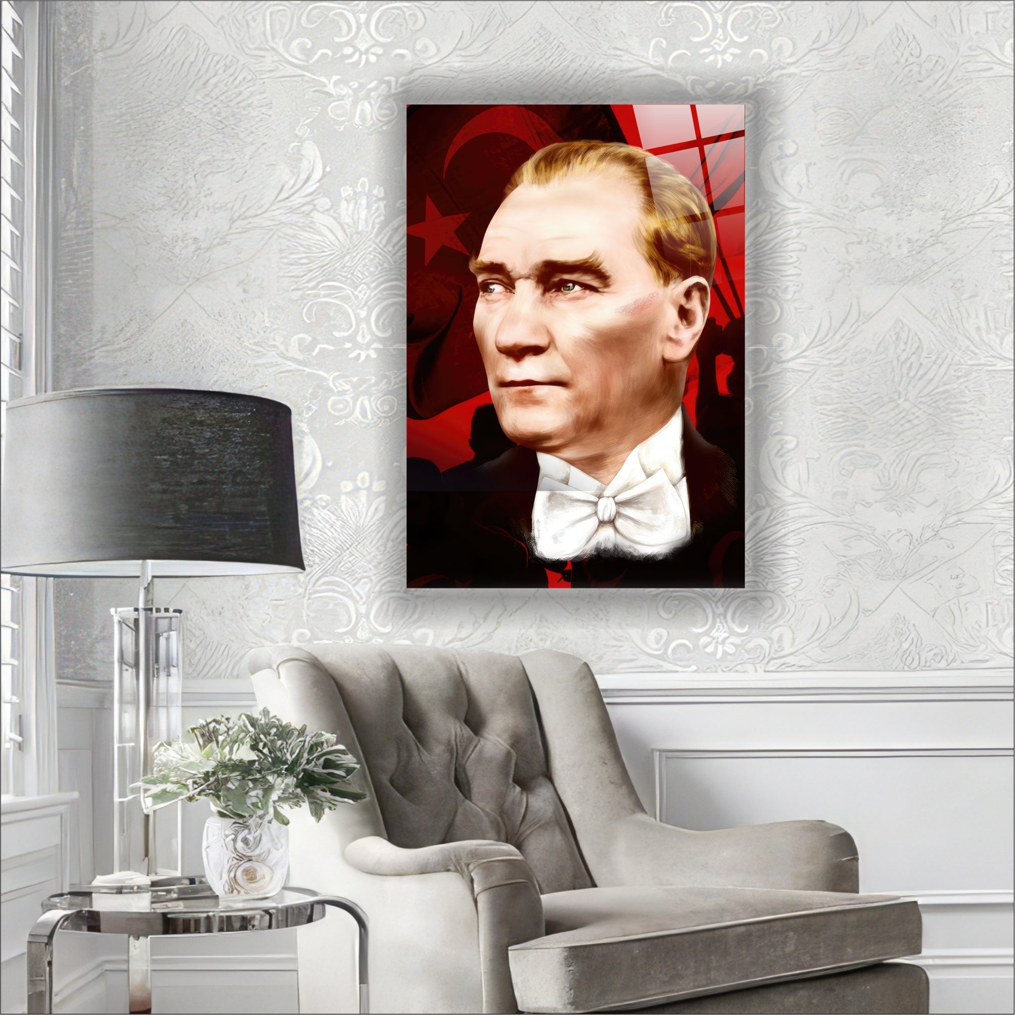 Atatürk Cam Tablo