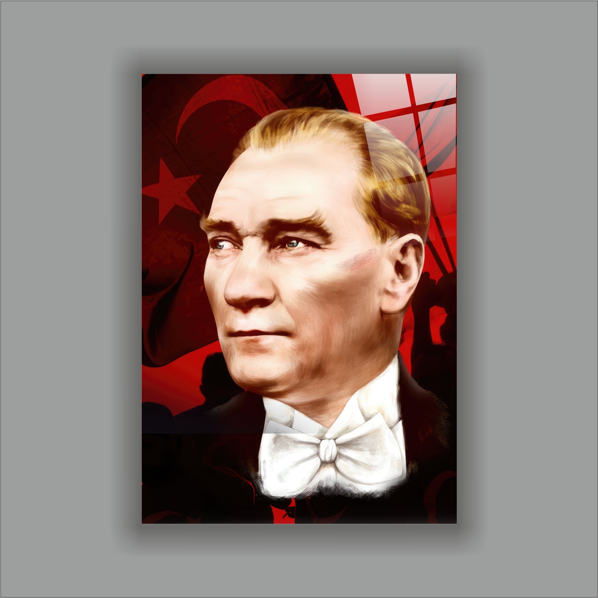Atatürk Cam Tablo