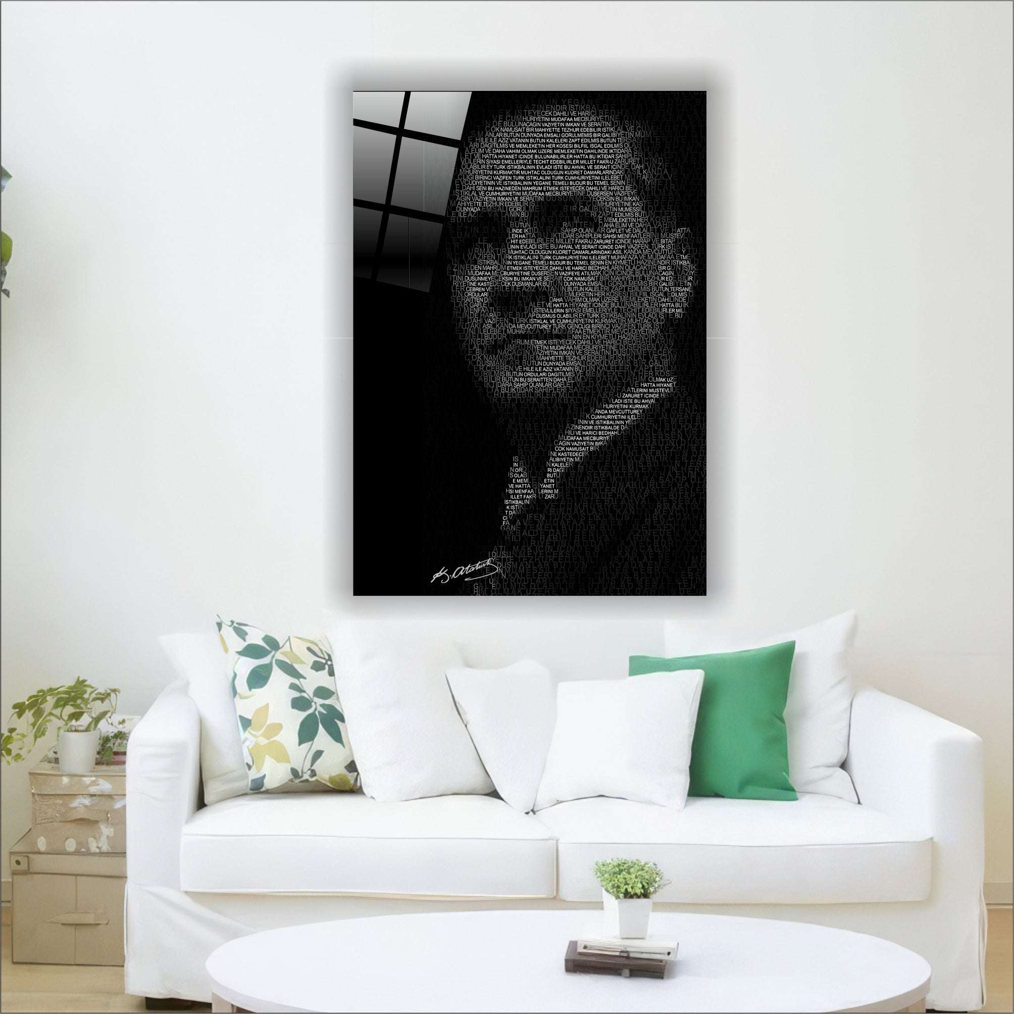 Atatürk Cam Tablo
