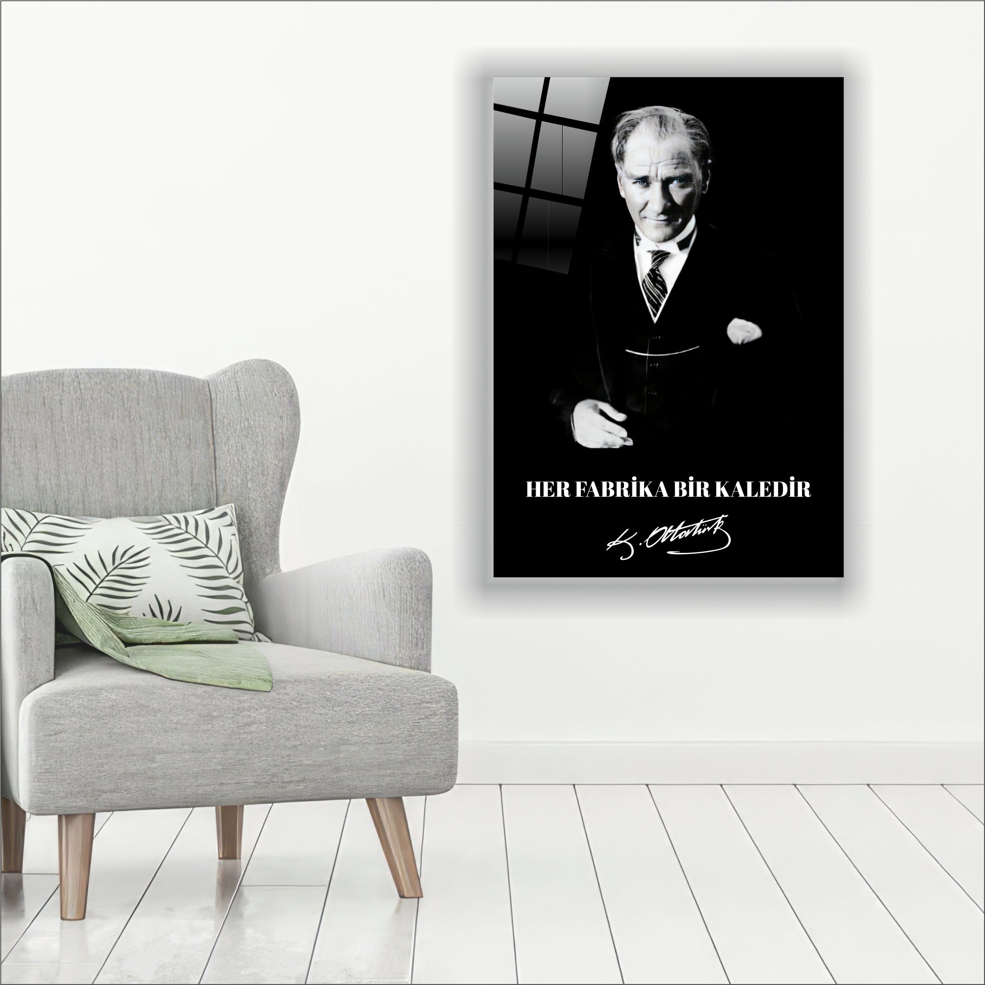 Atatürk Cam Tablo