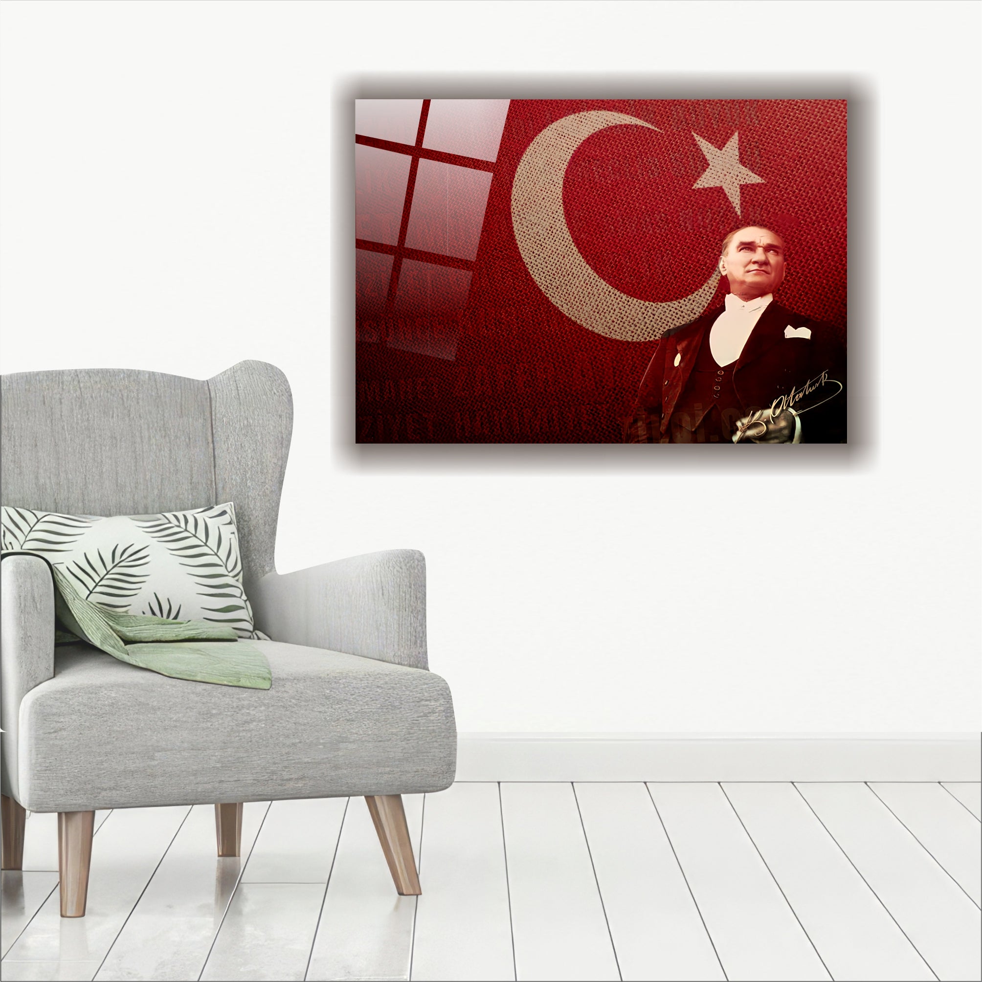 Atatürk Cam Tablo