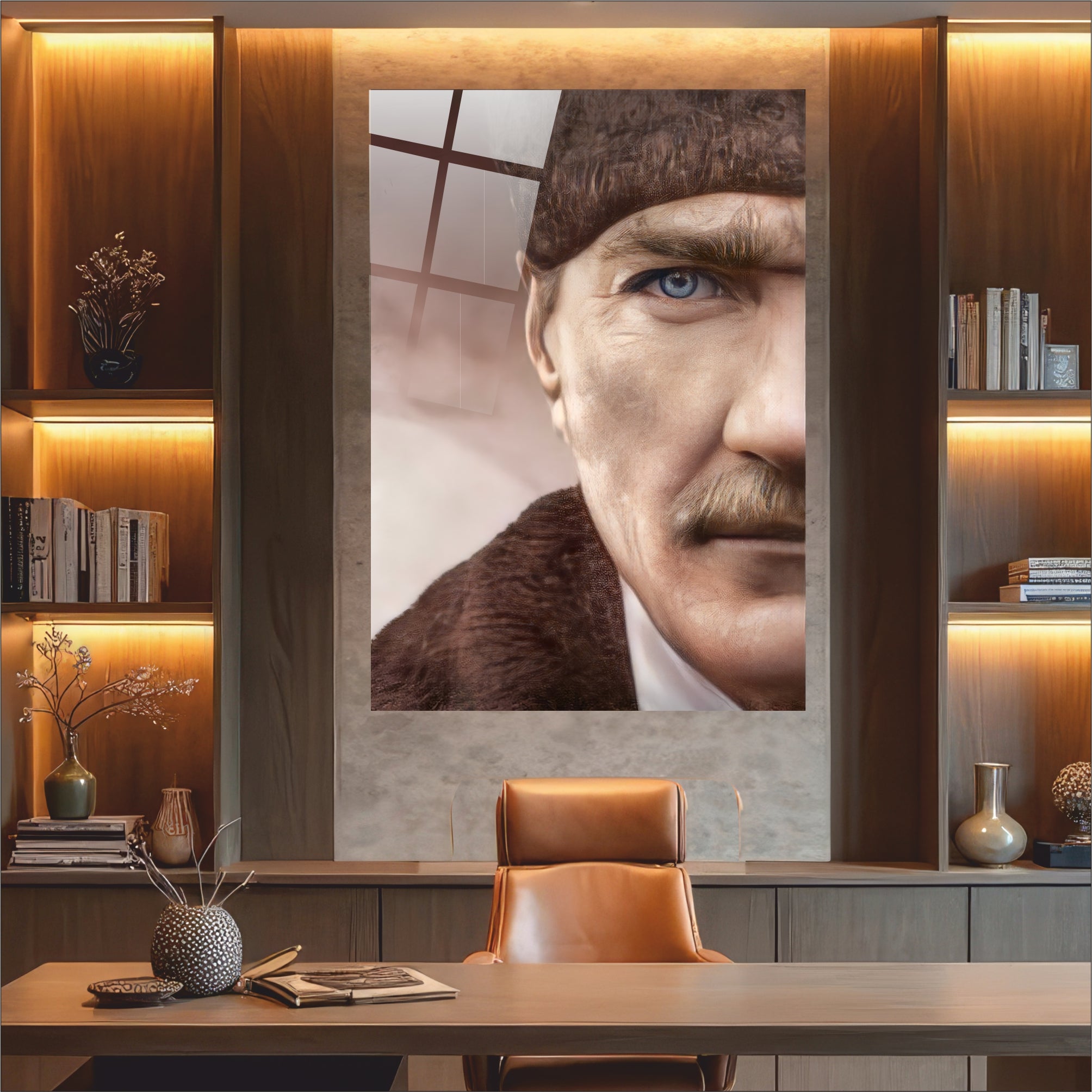 Atatürk Cam Tablo