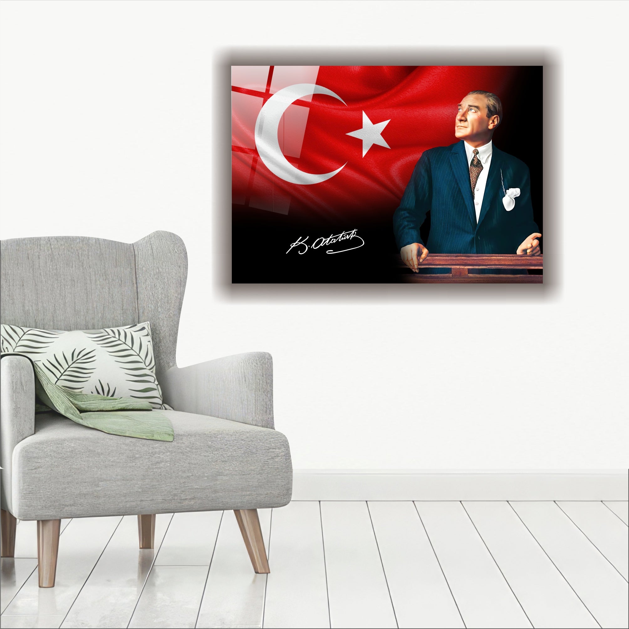 Atatürk Cam Tablo