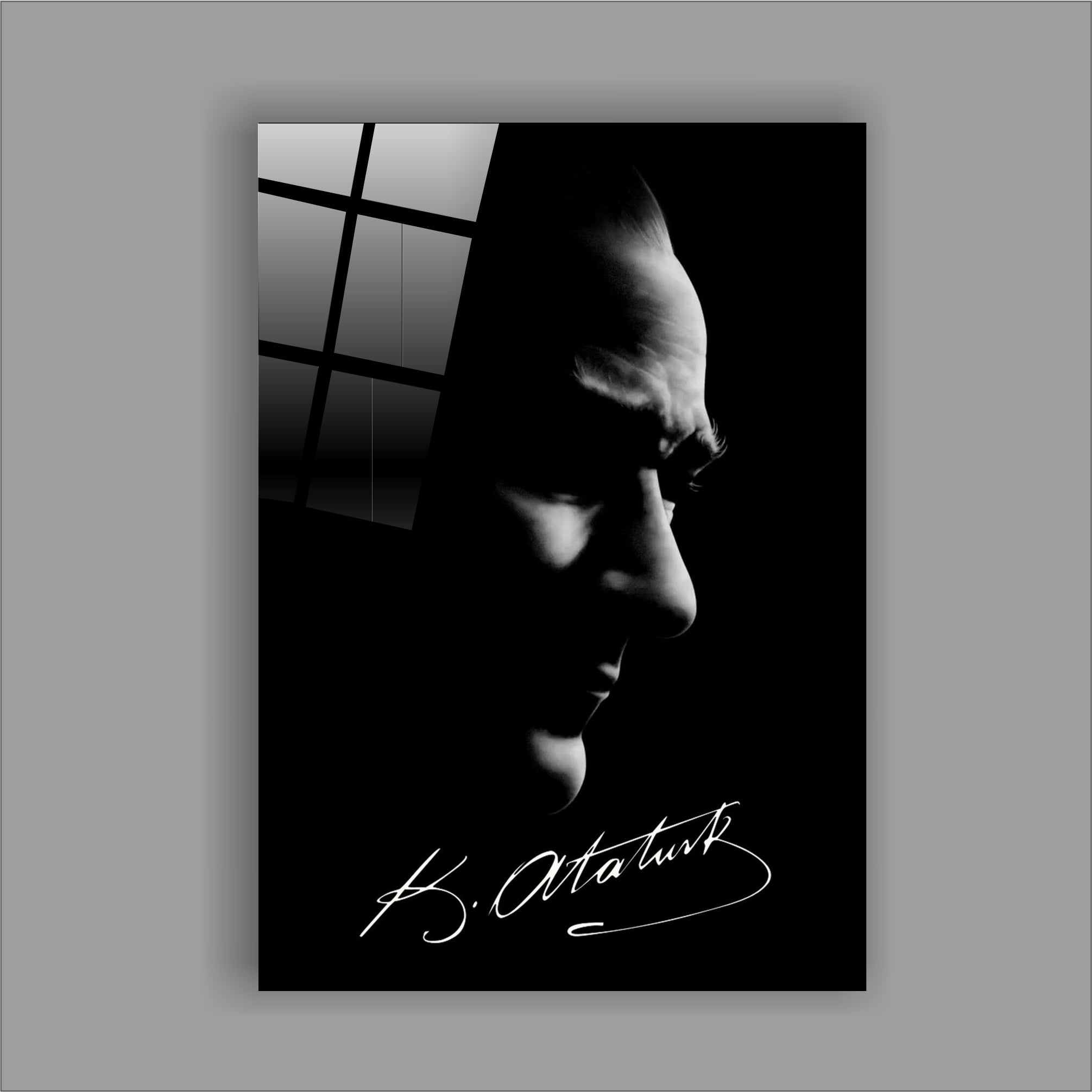 Atatürk Cam Tablo