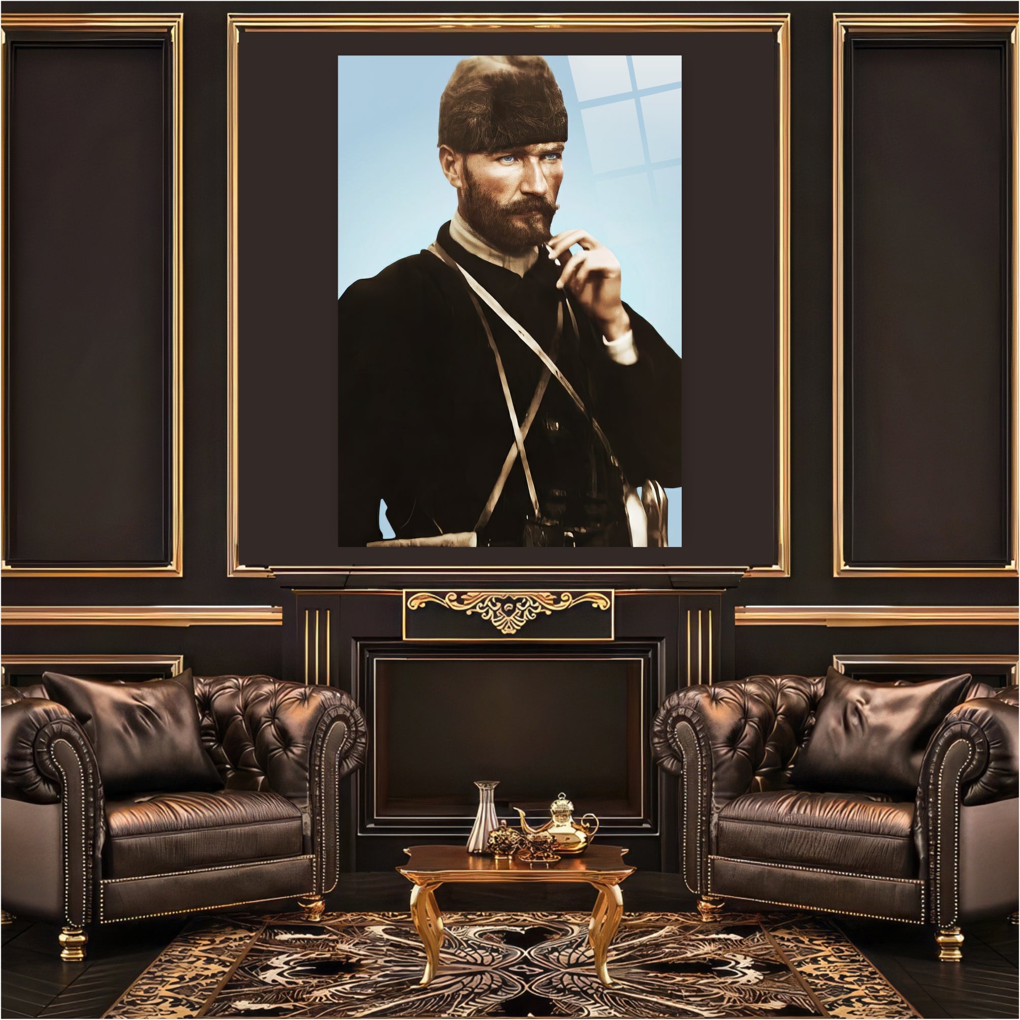 Atatürk Cam Tablo