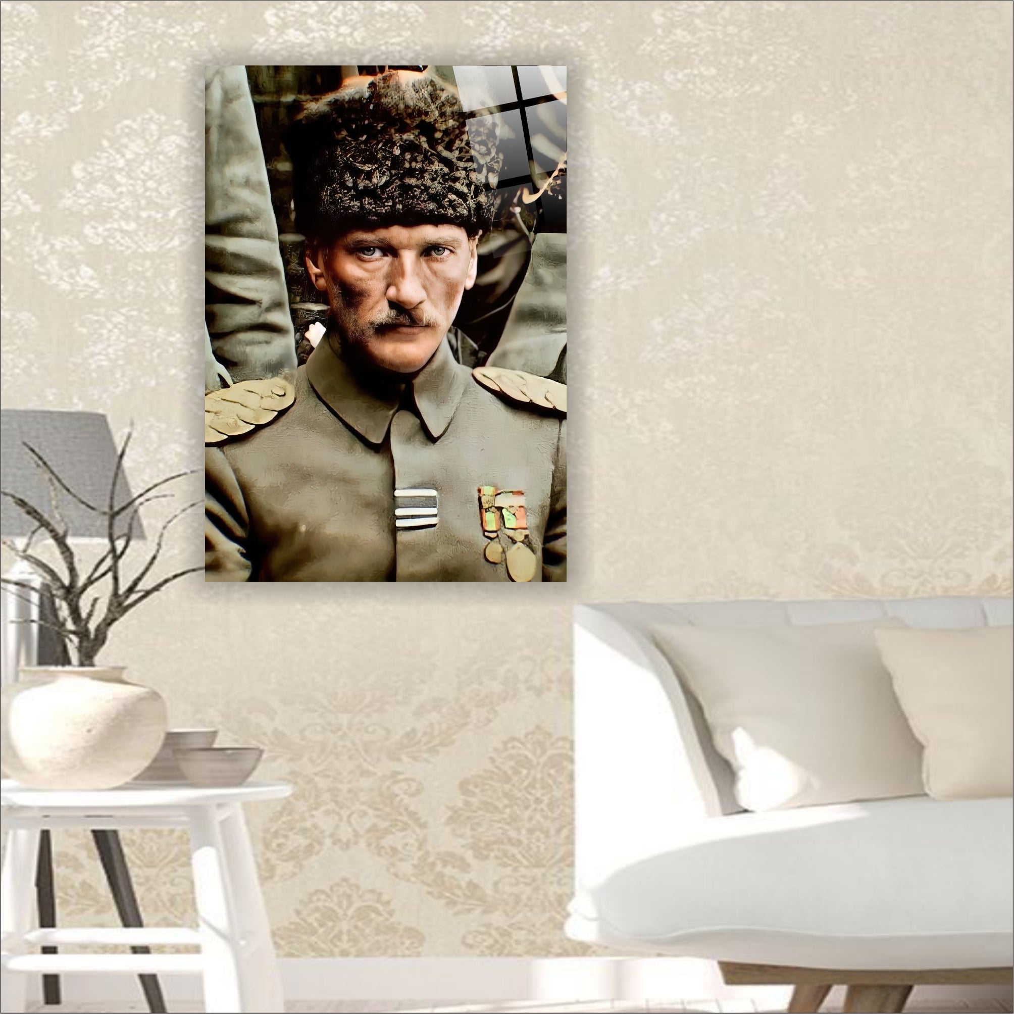 Atatürk Cam Tablo