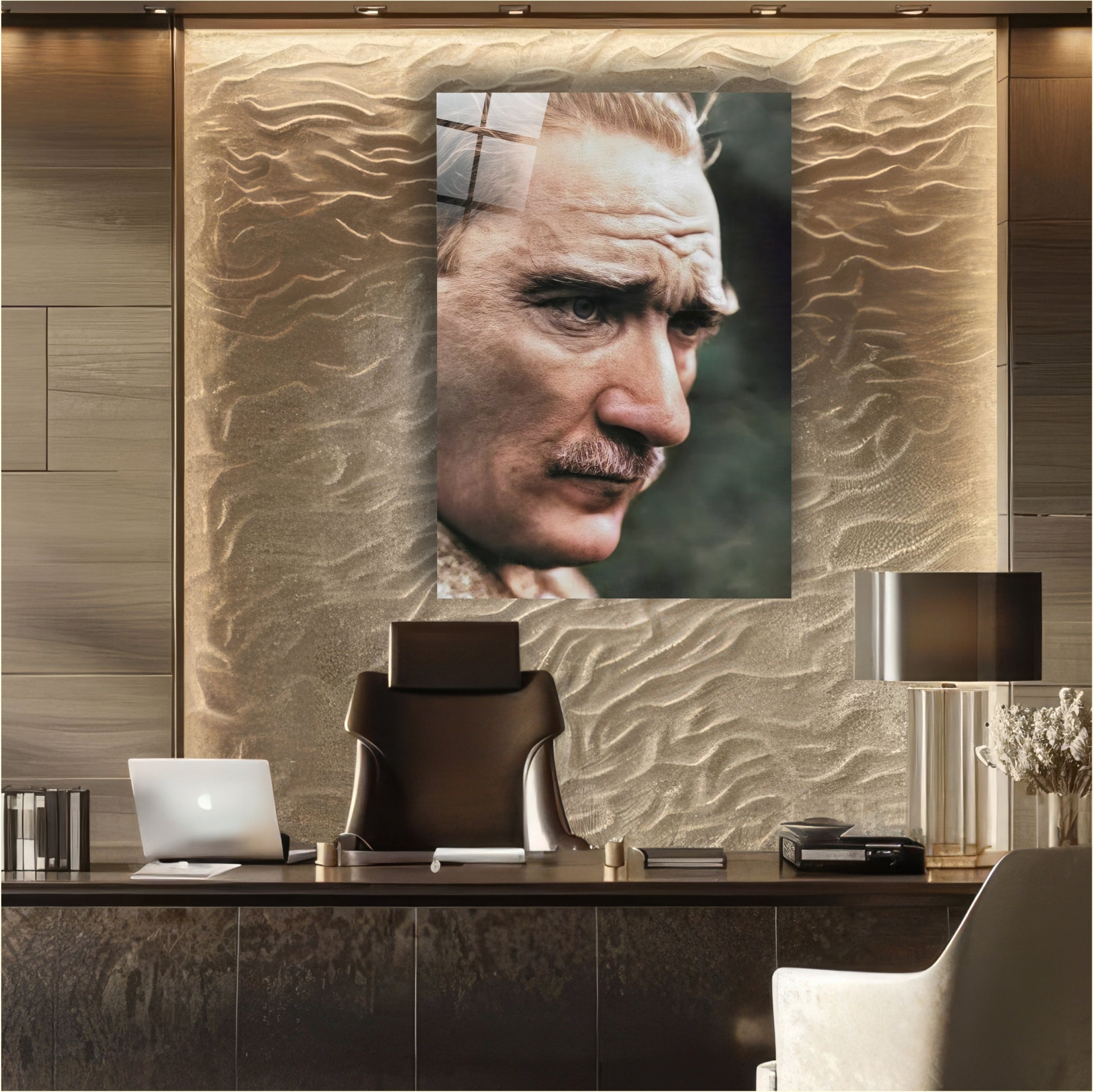 Atatürk Cam Tablo