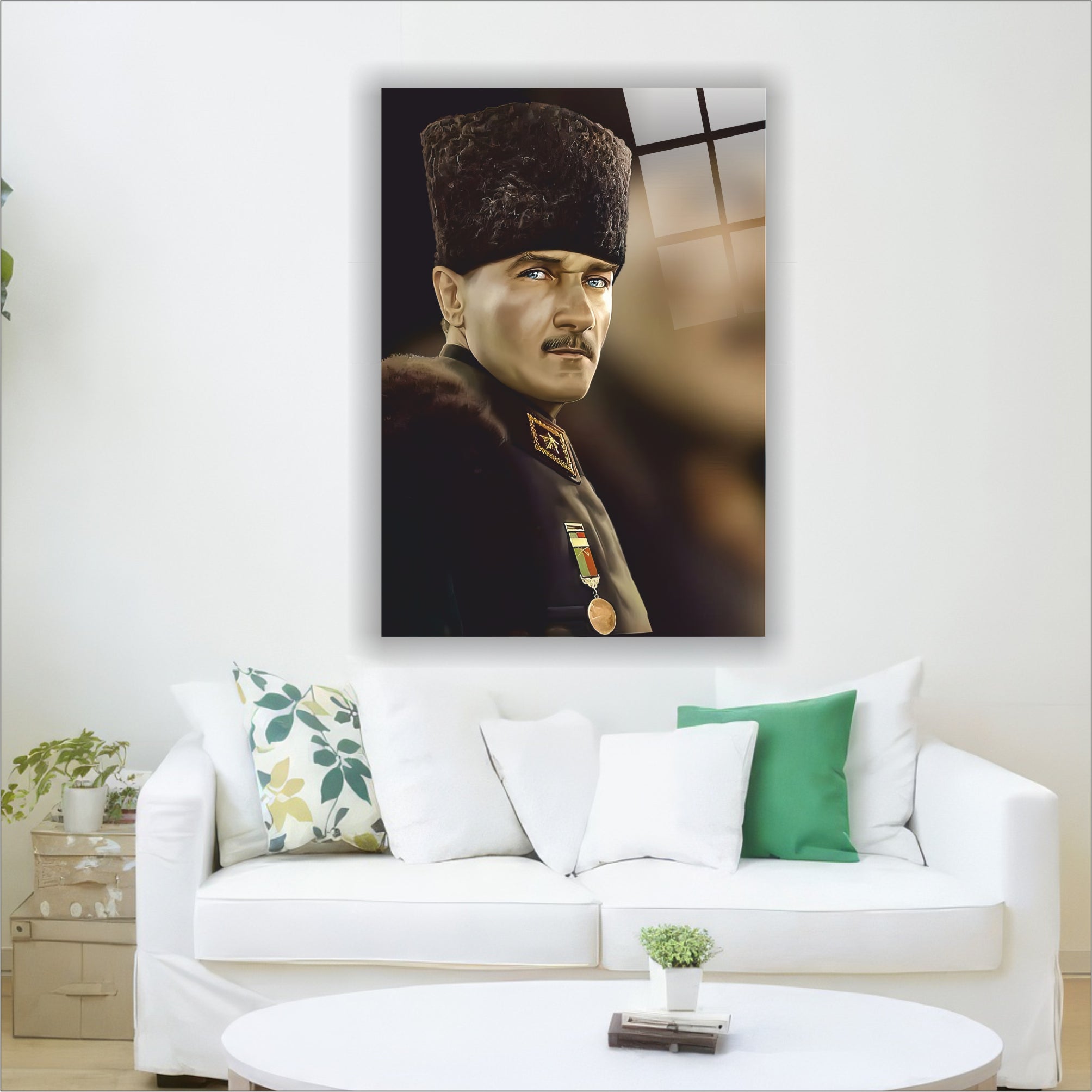 Atatürk Cam Tablo