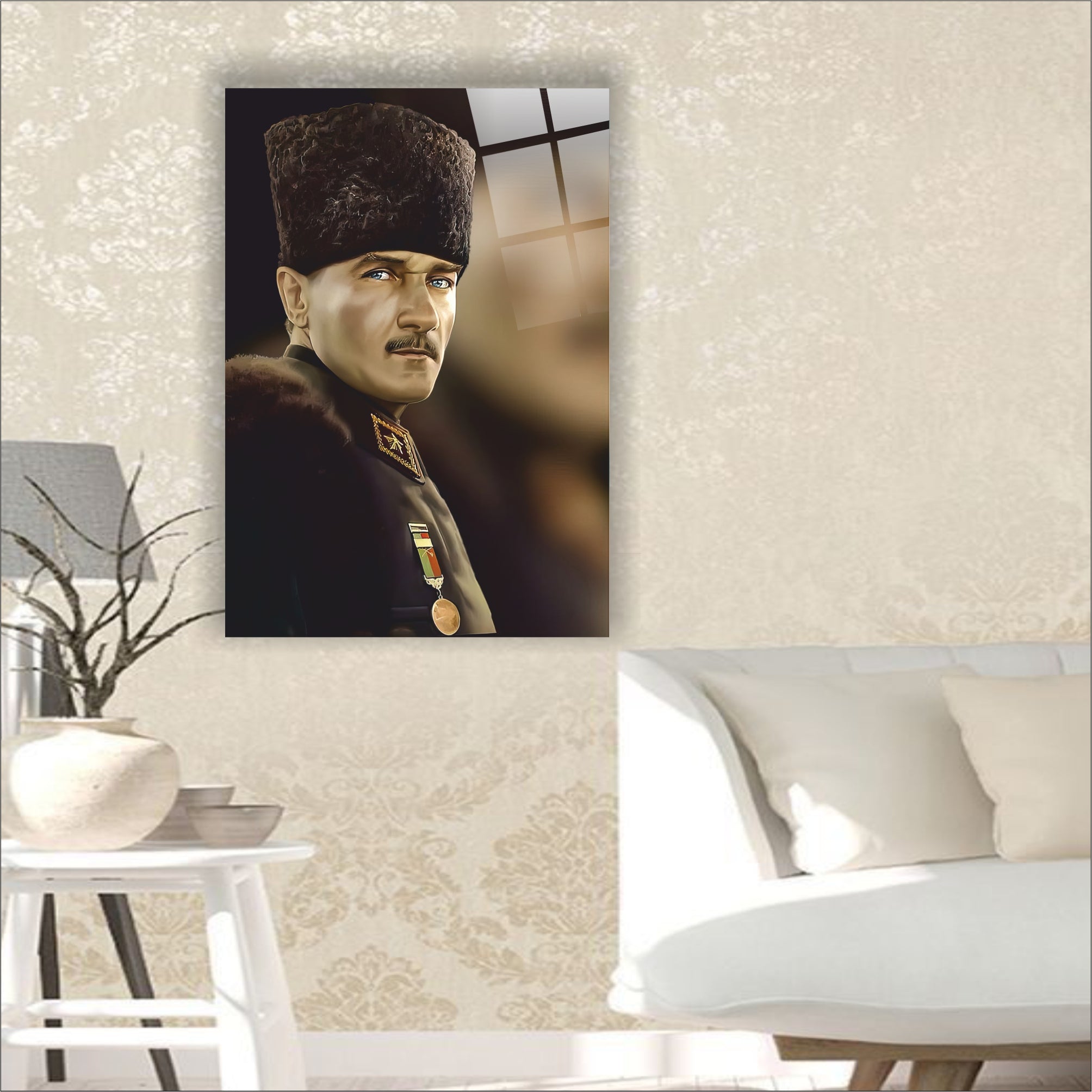 Atatürk Cam Tablo