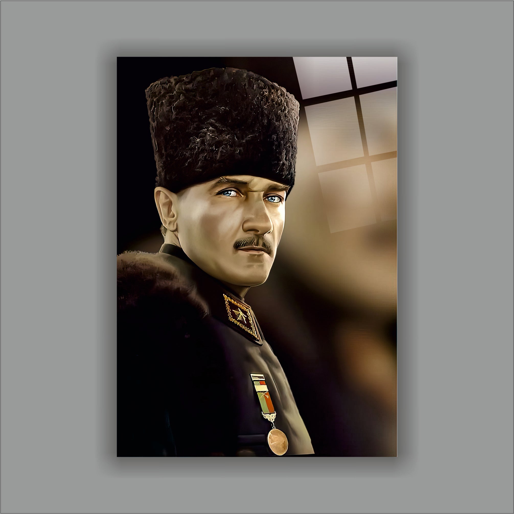 Atatürk Cam Tablo