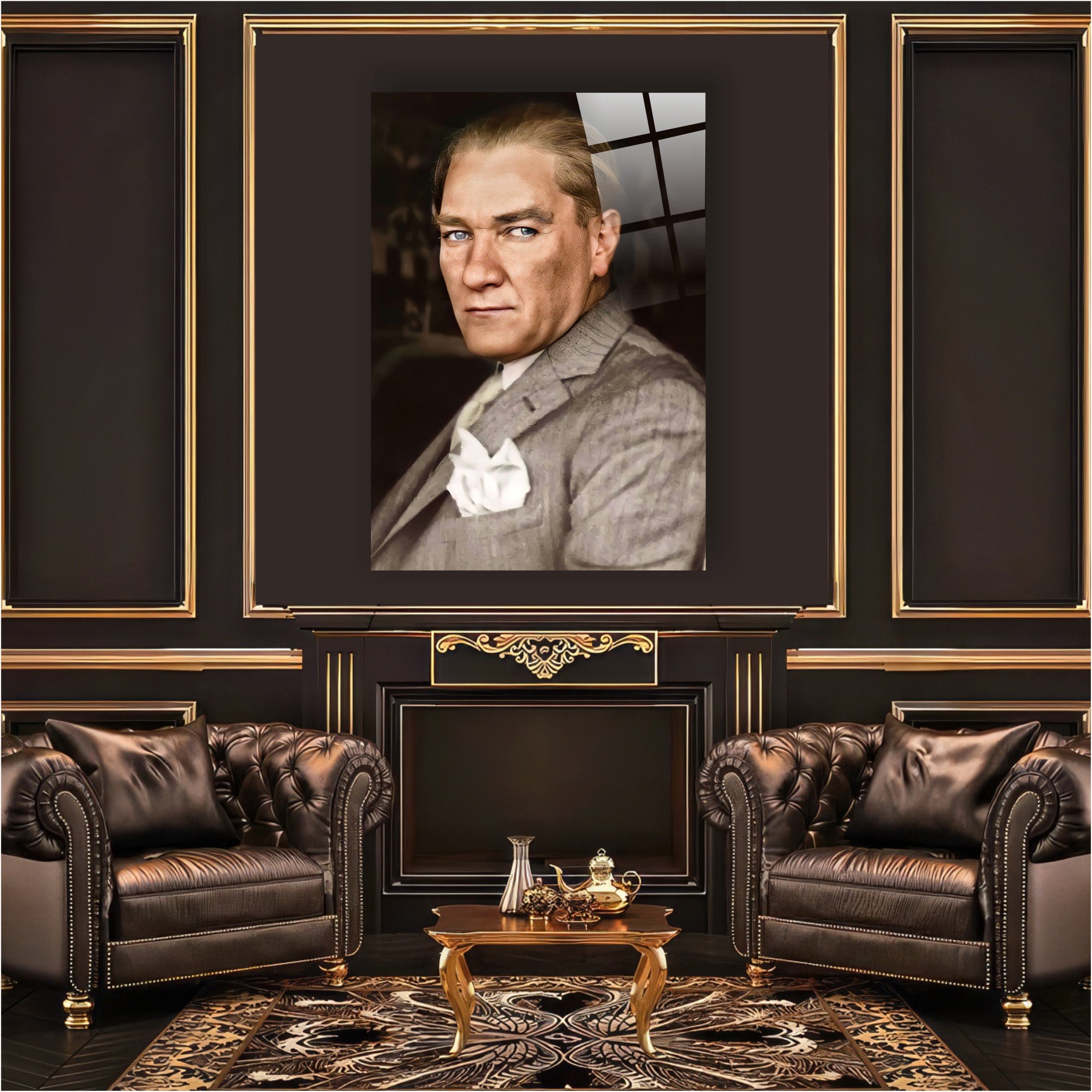 Atatürk Cam Tablo