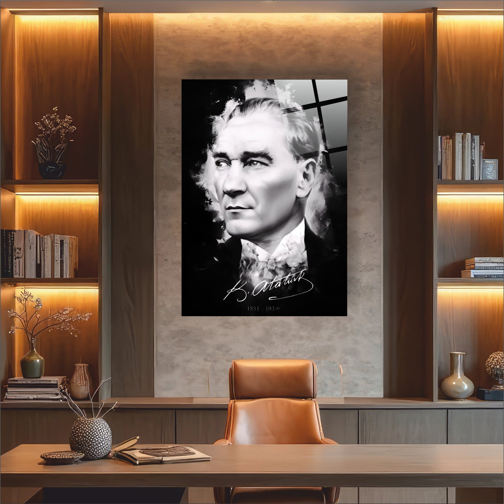 Atatürk Cam Tablo
