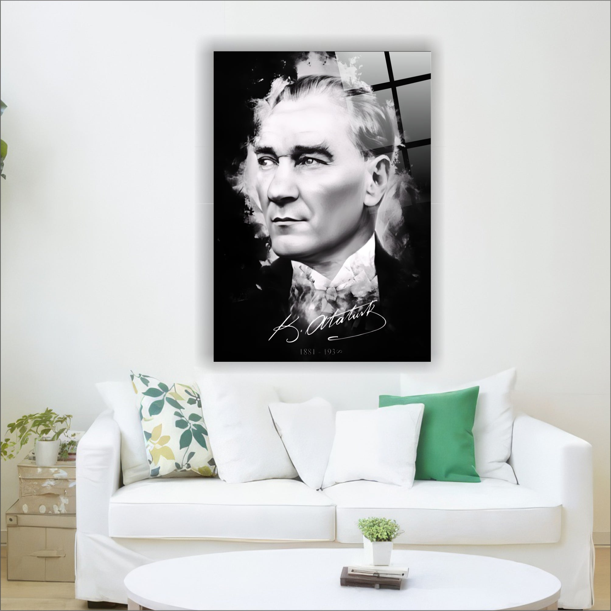 Atatürk Cam Tablo