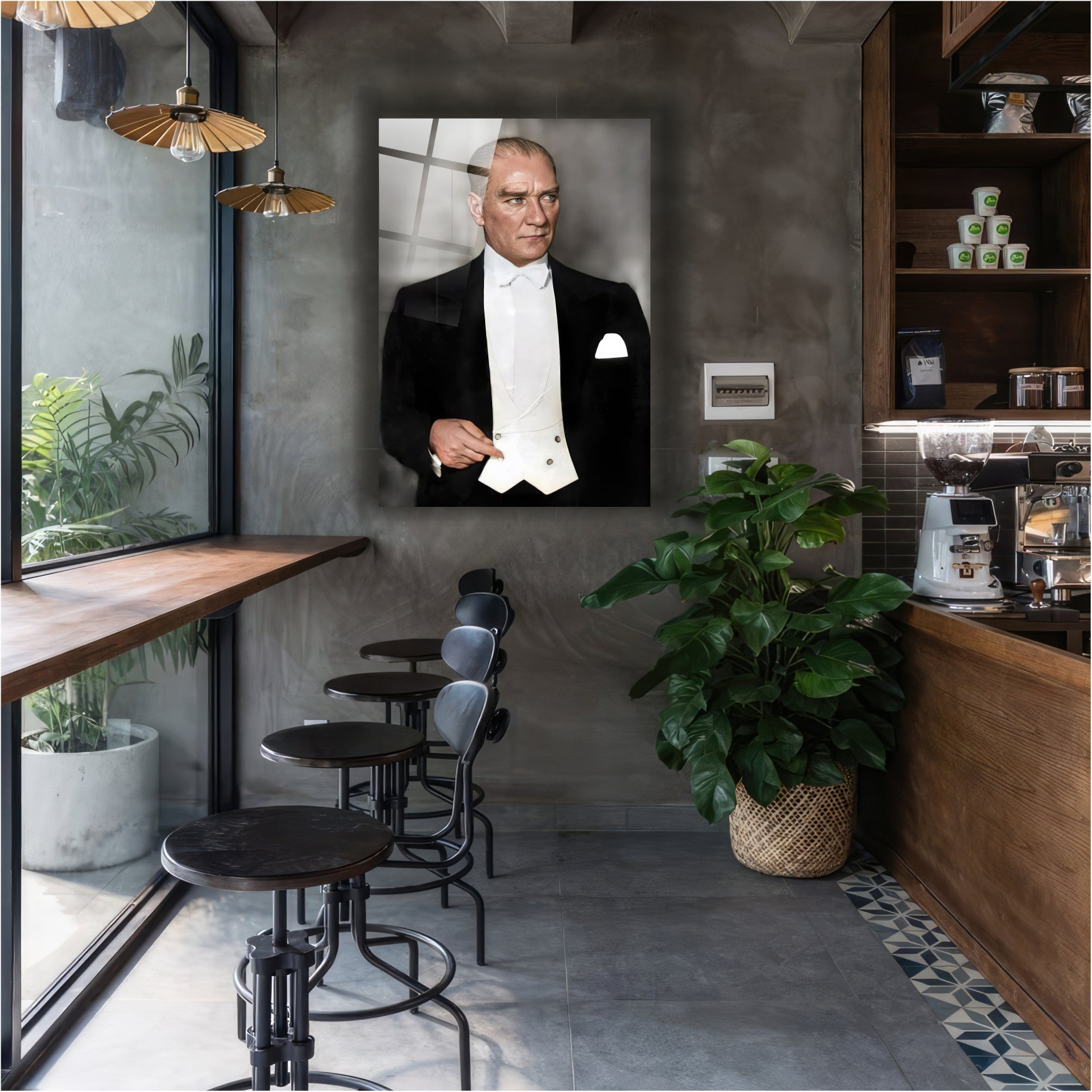 Atatürk Cam Tablo