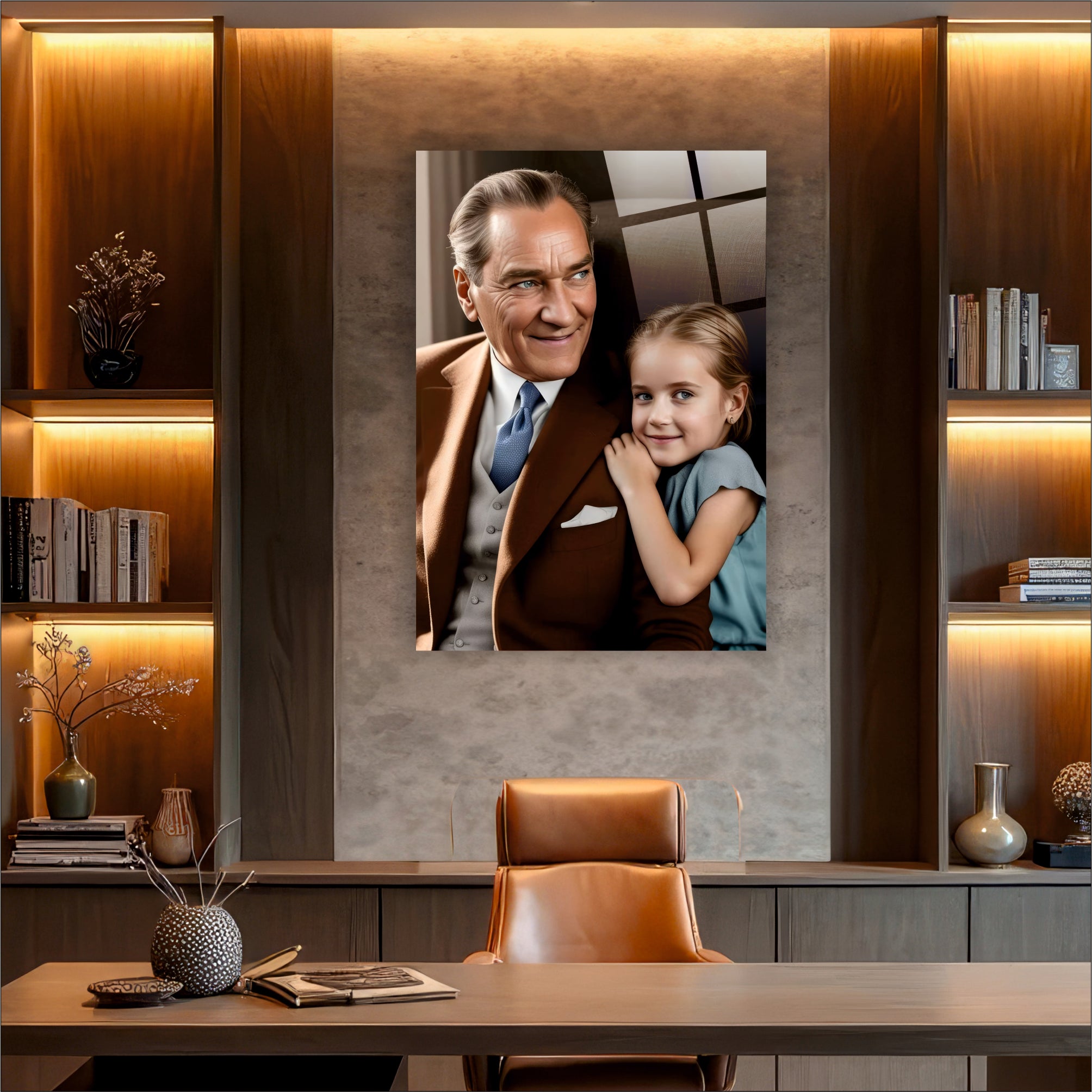 Atatürk Cam Tablo