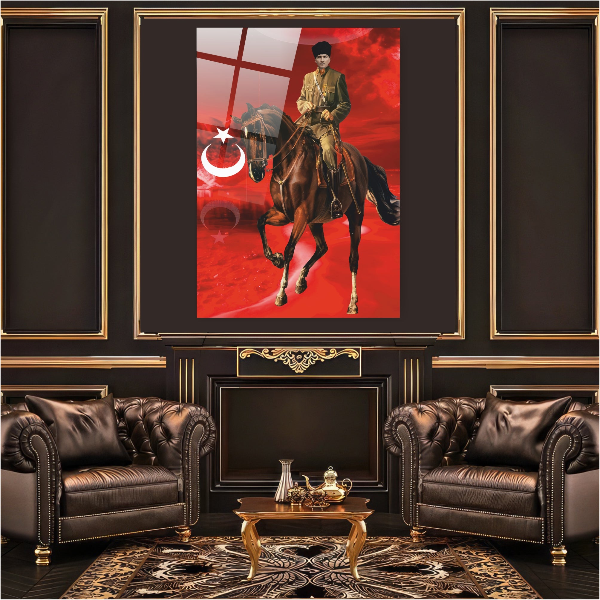 Atatürk Cam Tablo