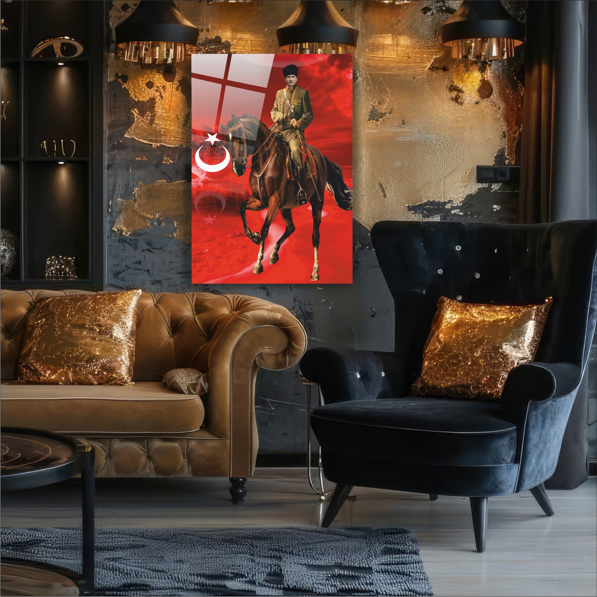 Atatürk Cam Tablo