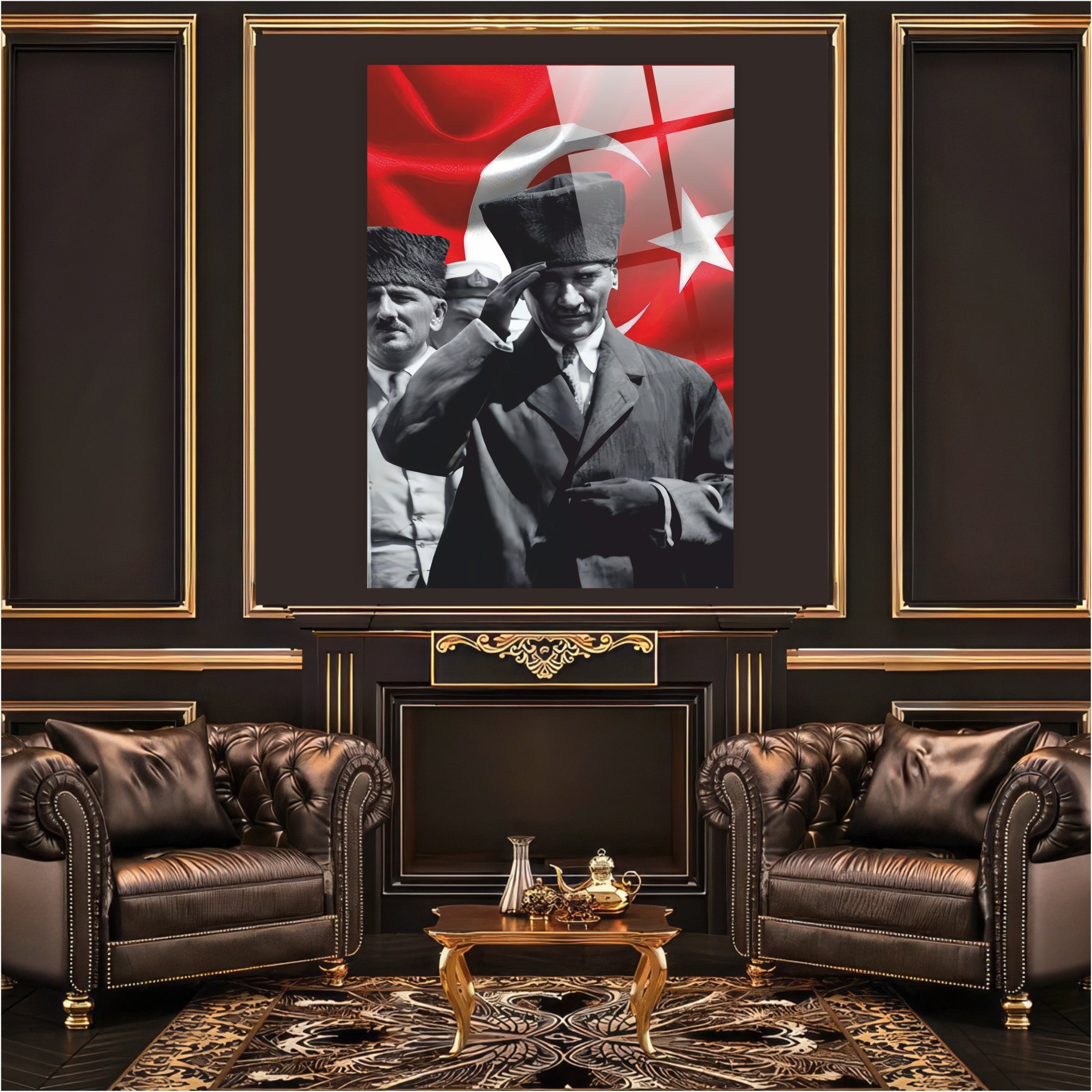 Atatürk Cam Tablo