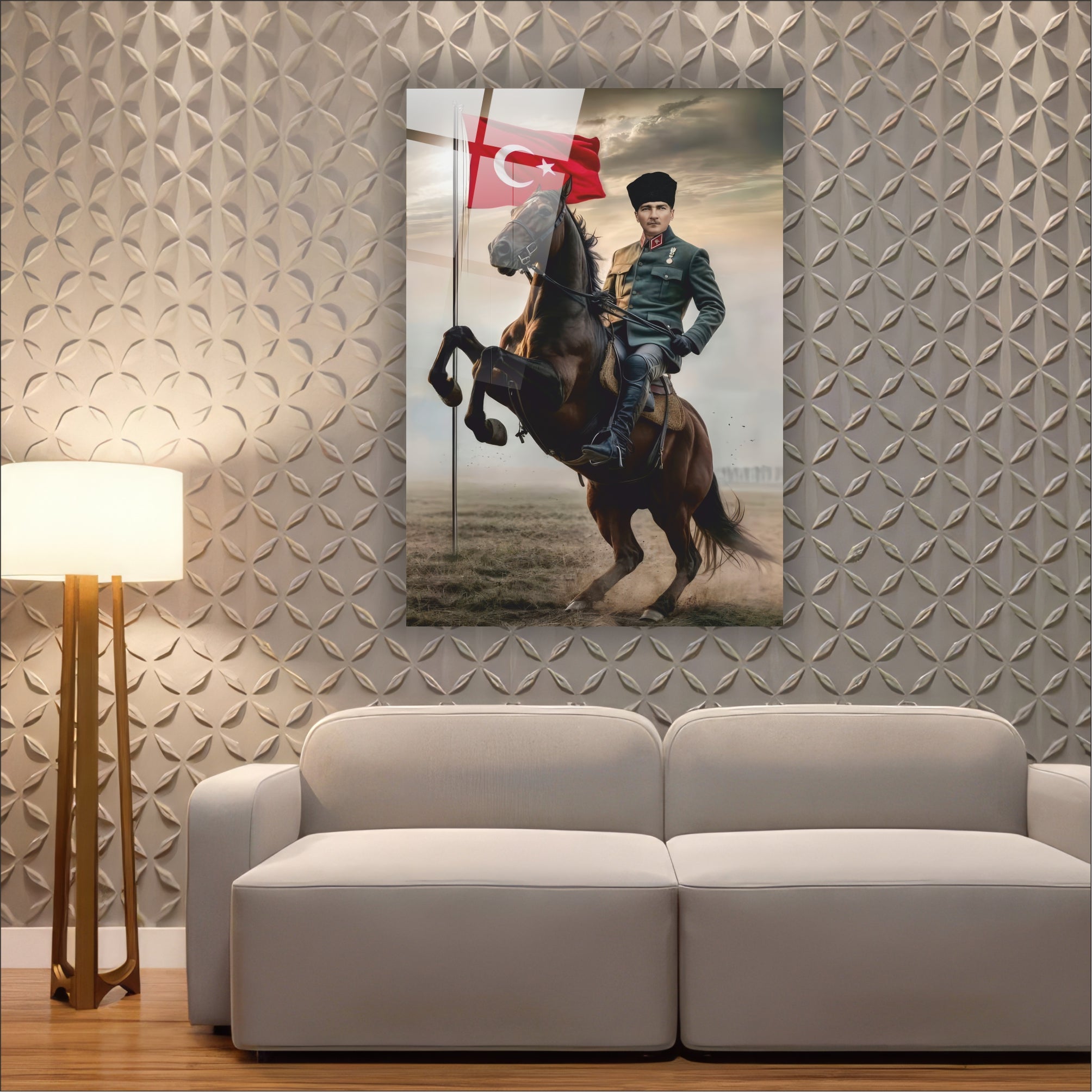 Atatürk Cam Tablo