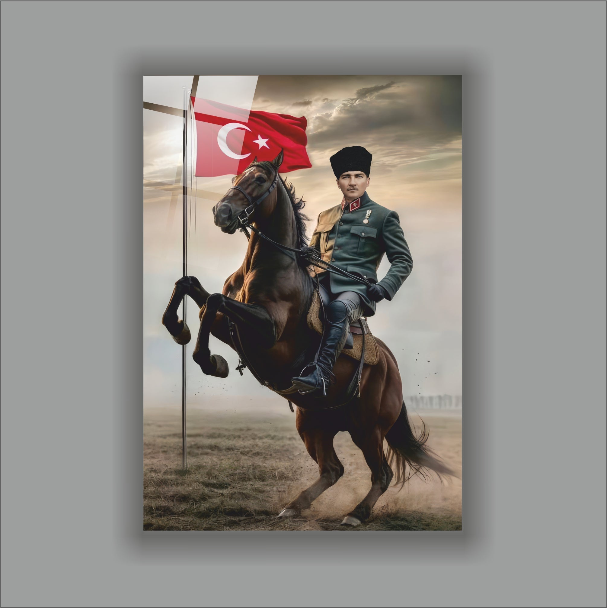 Atatürk Cam Tablo