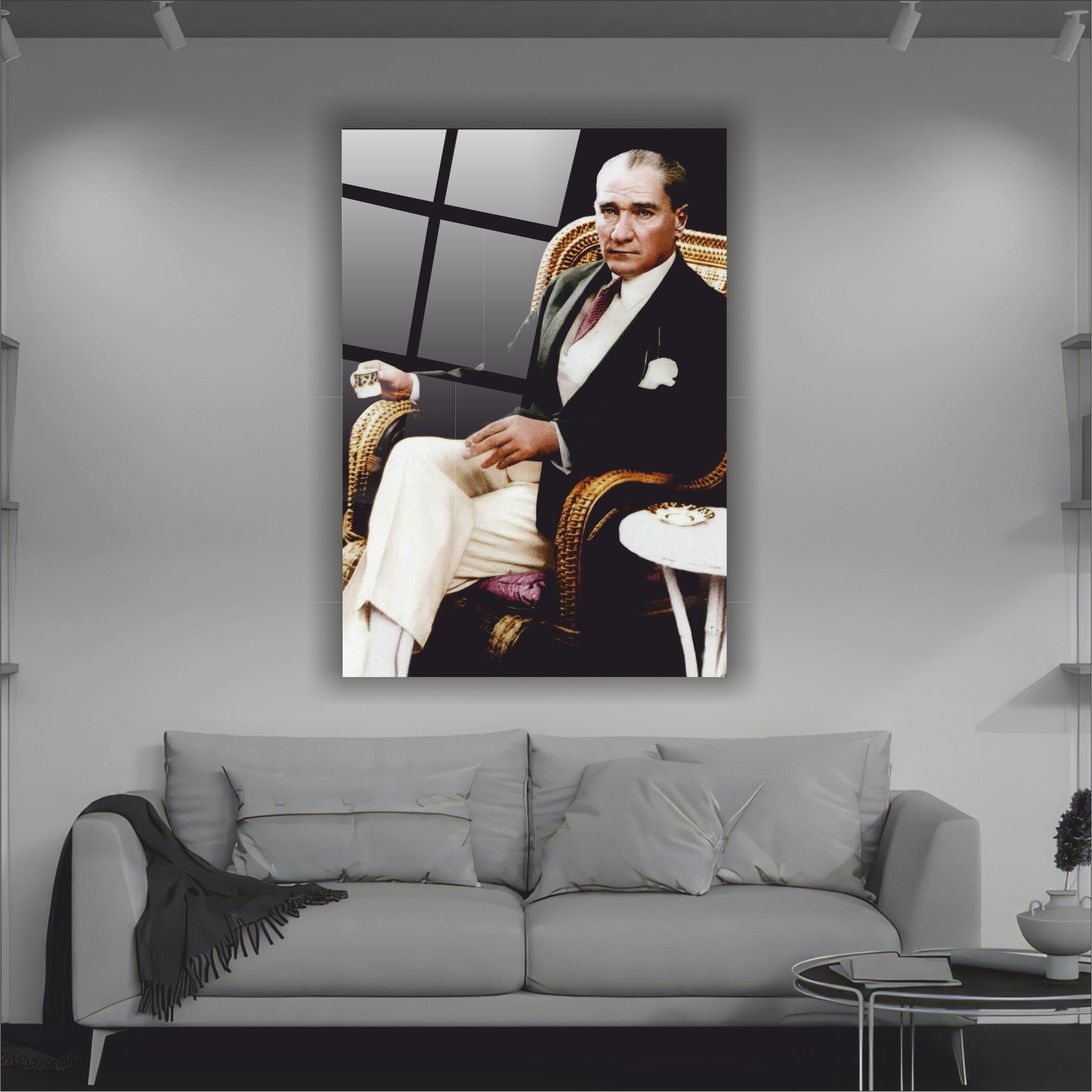 Atatürk Cam Tablo