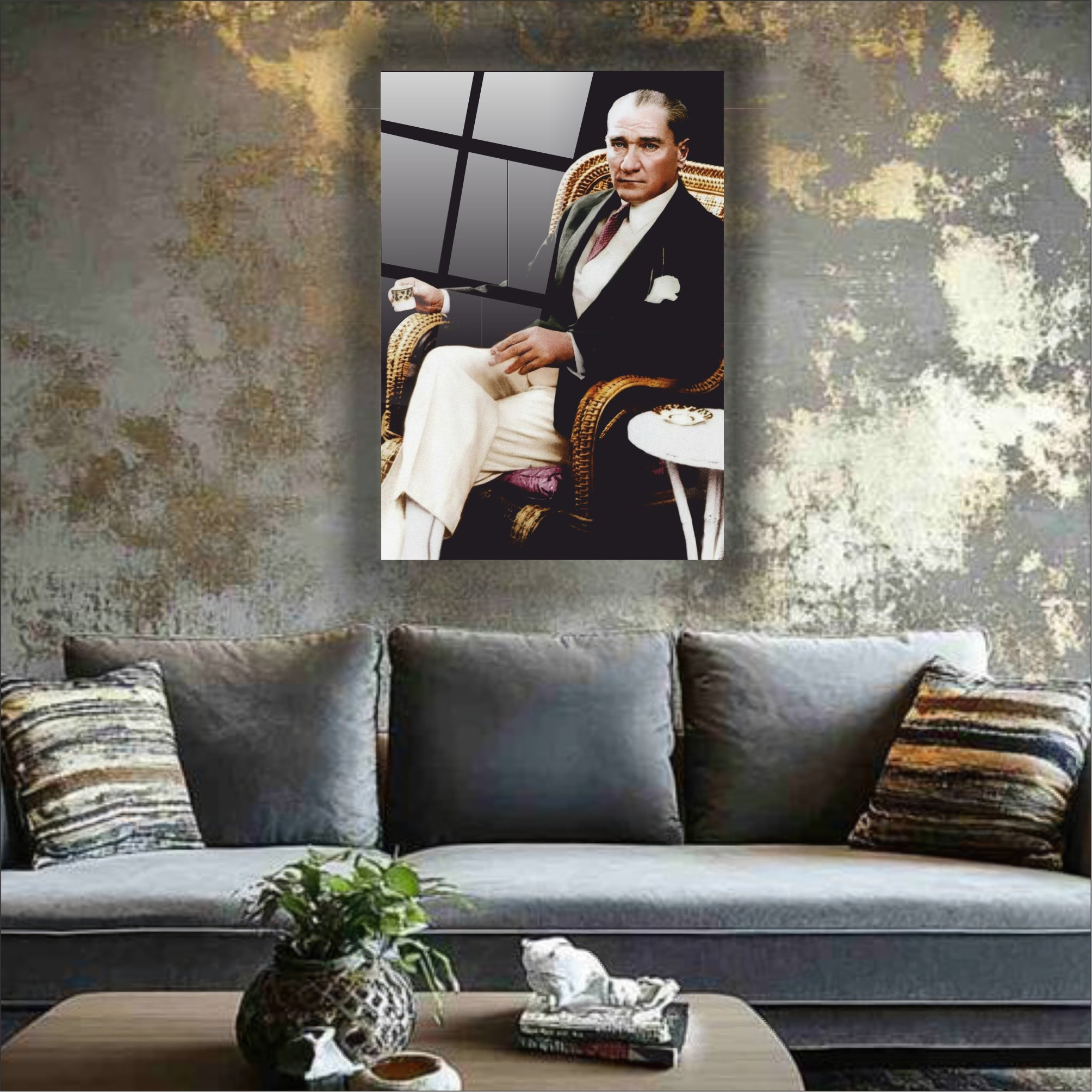 Atatürk Cam Tablo