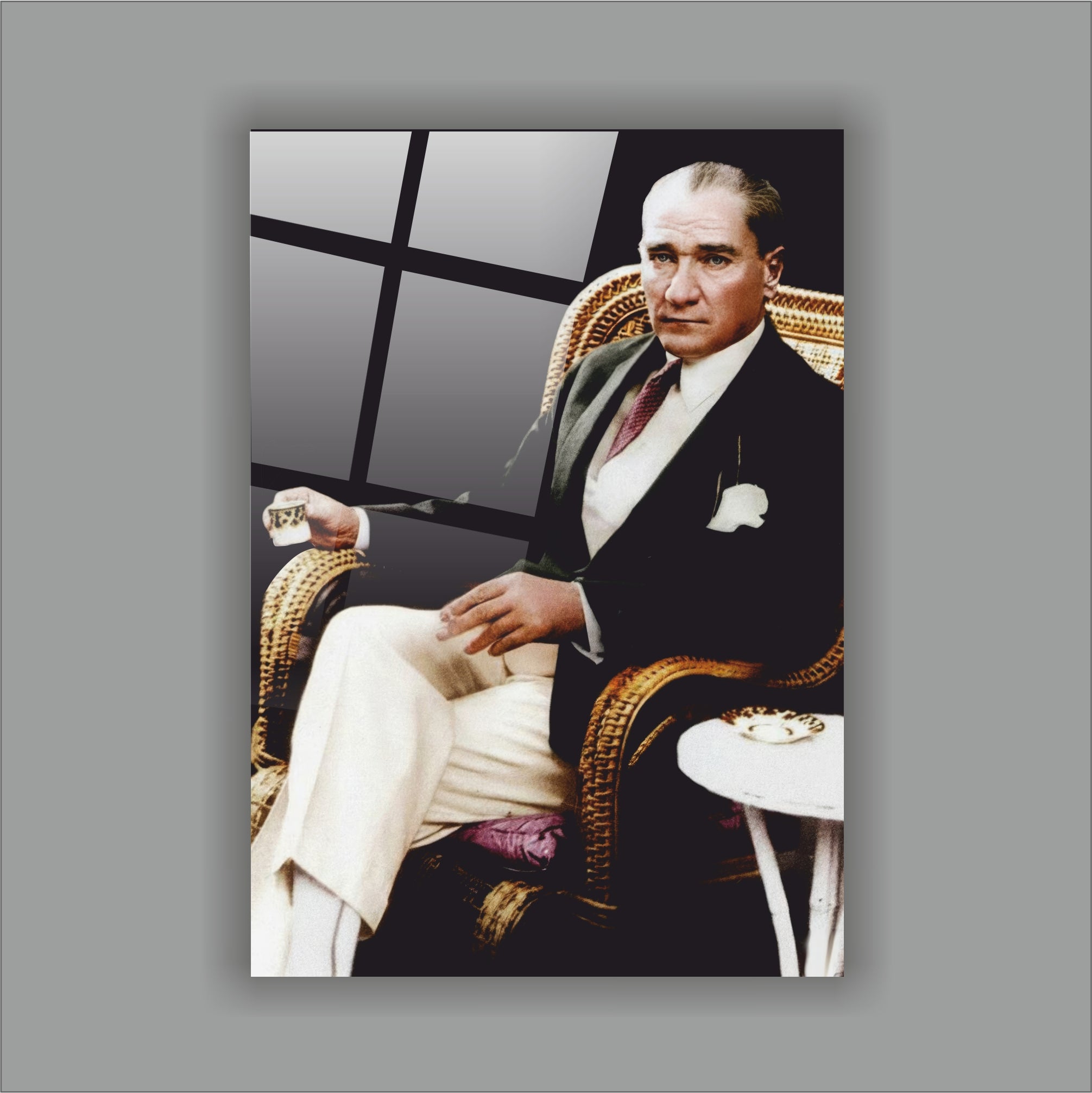 Atatürk Cam Tablo