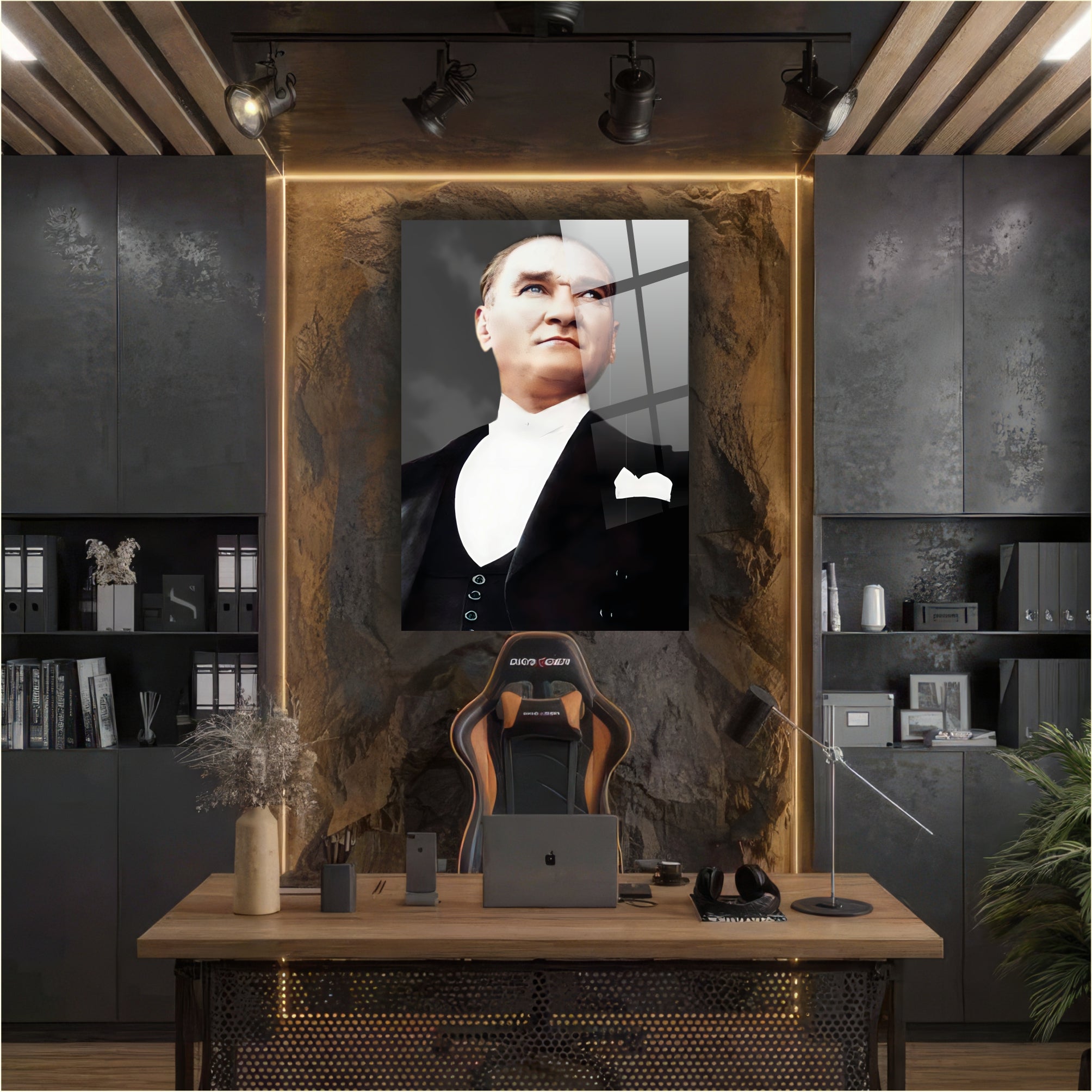 Atatürk Cam Tablo