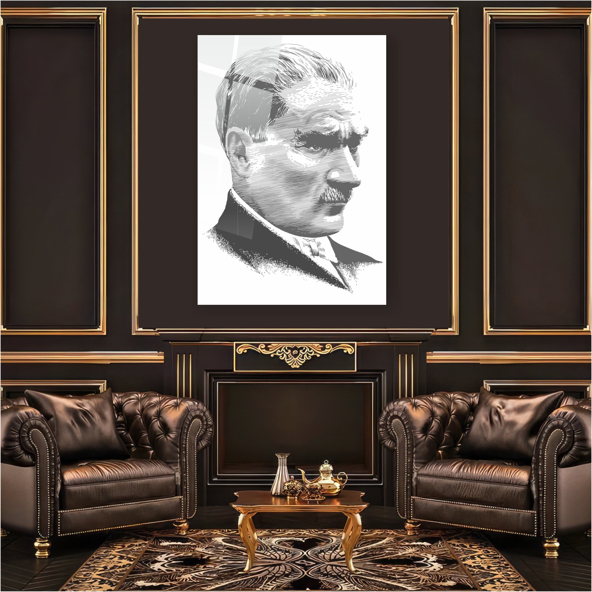 Atatürk Cam Tablo